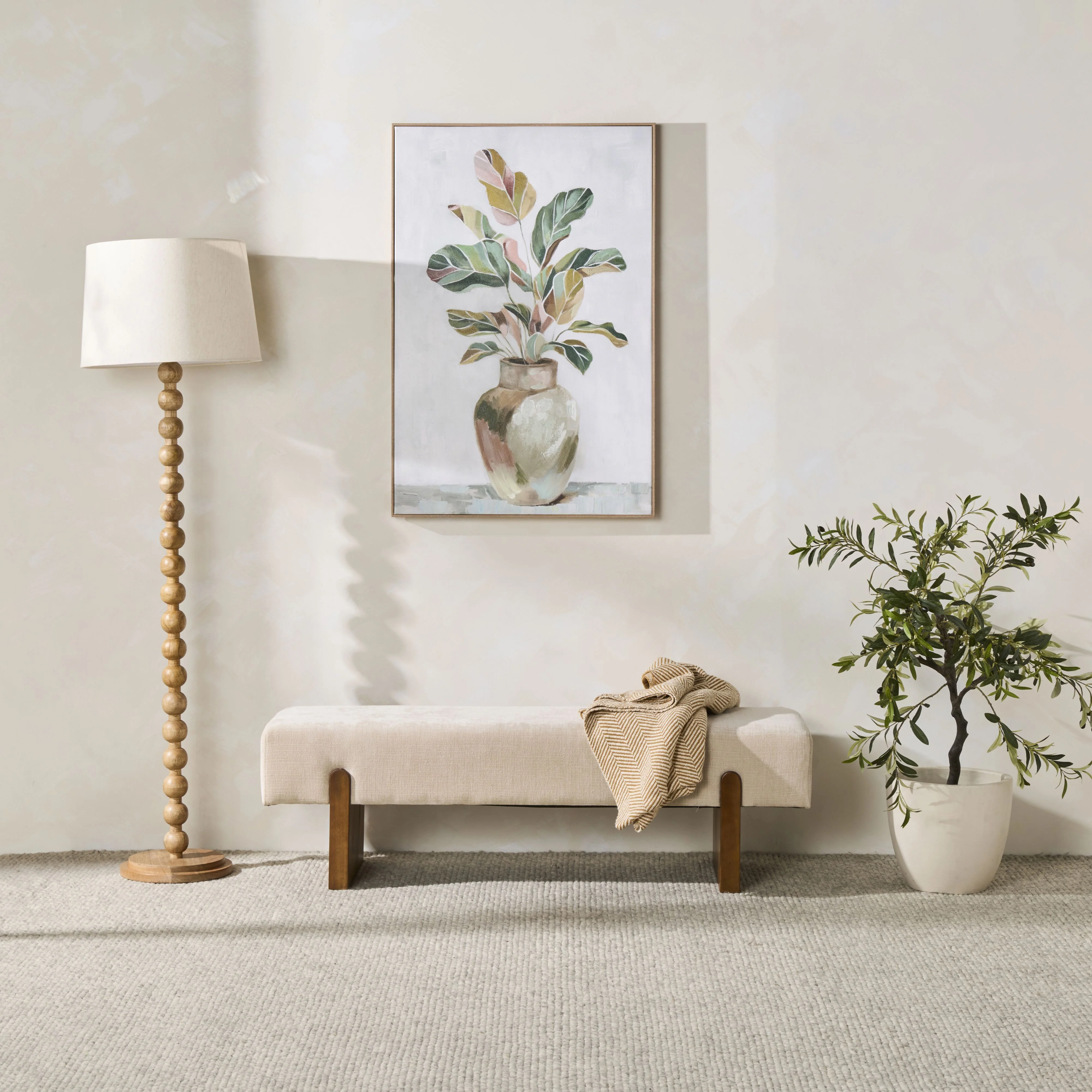 Cameo Stool Parchment - Image 6