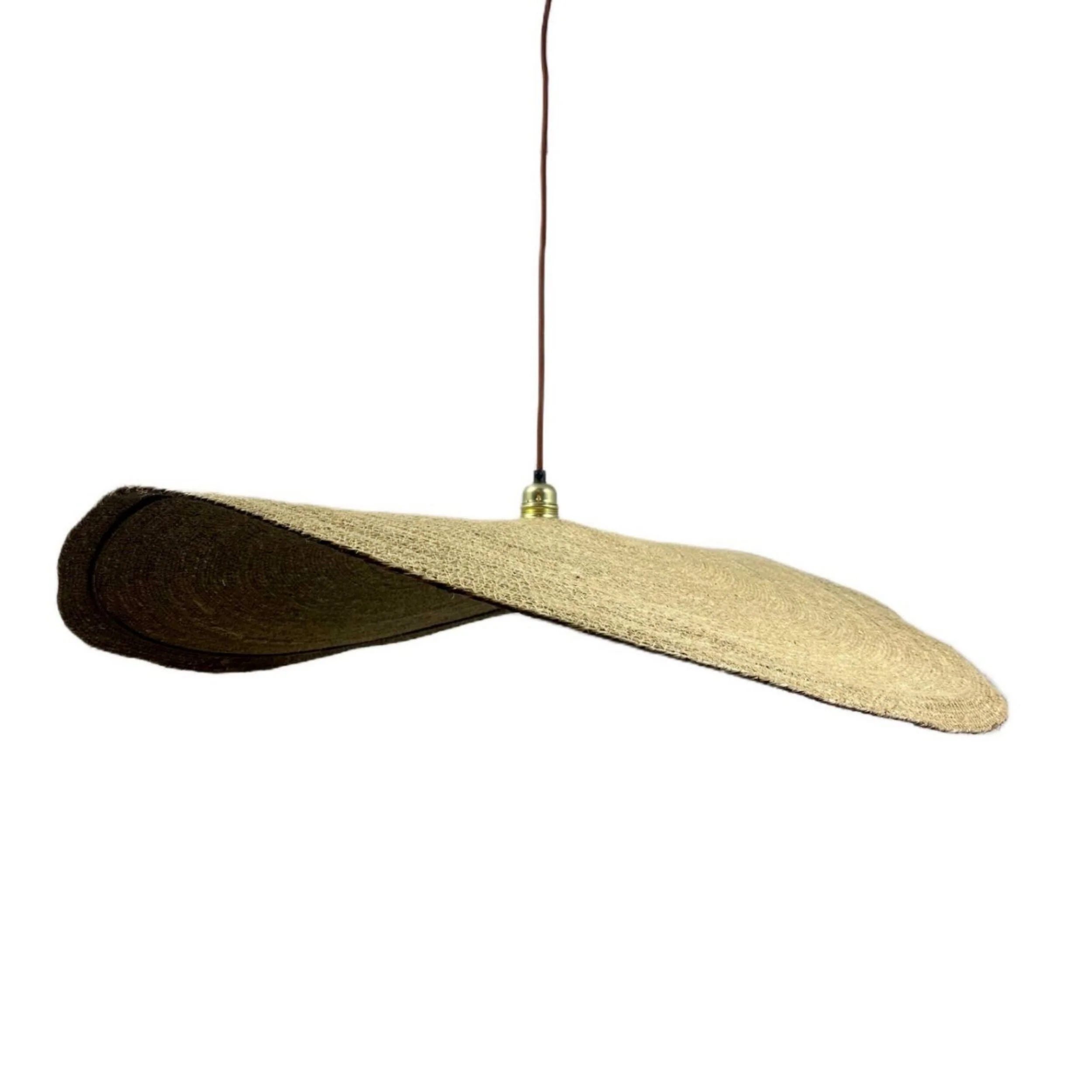 Camila Moonj Grass Pendant Natural 90cm - SHADE ONLY - Image 2