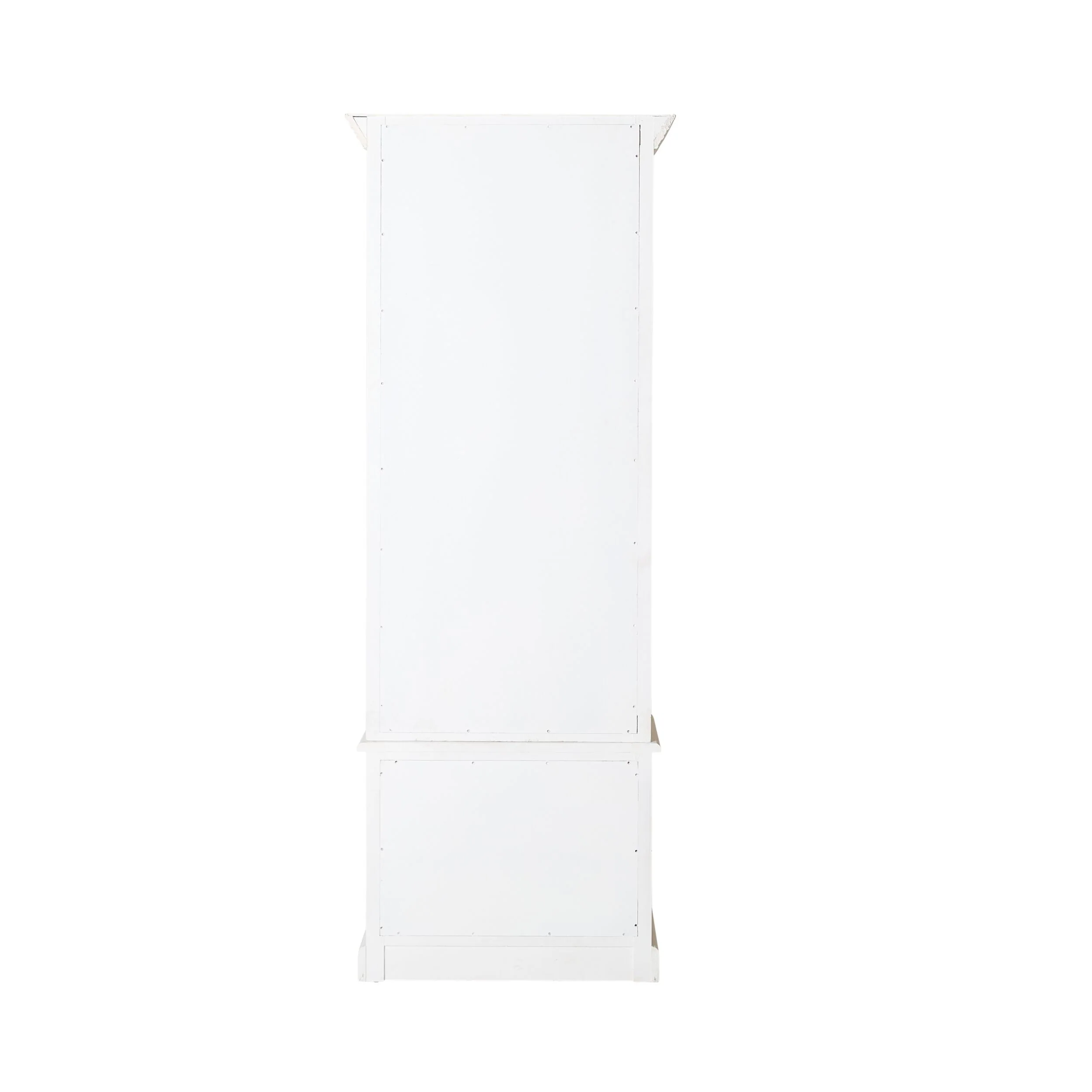 Camille 2 Door Display Cabinet White 91.5 x 240.5cm - Image 5