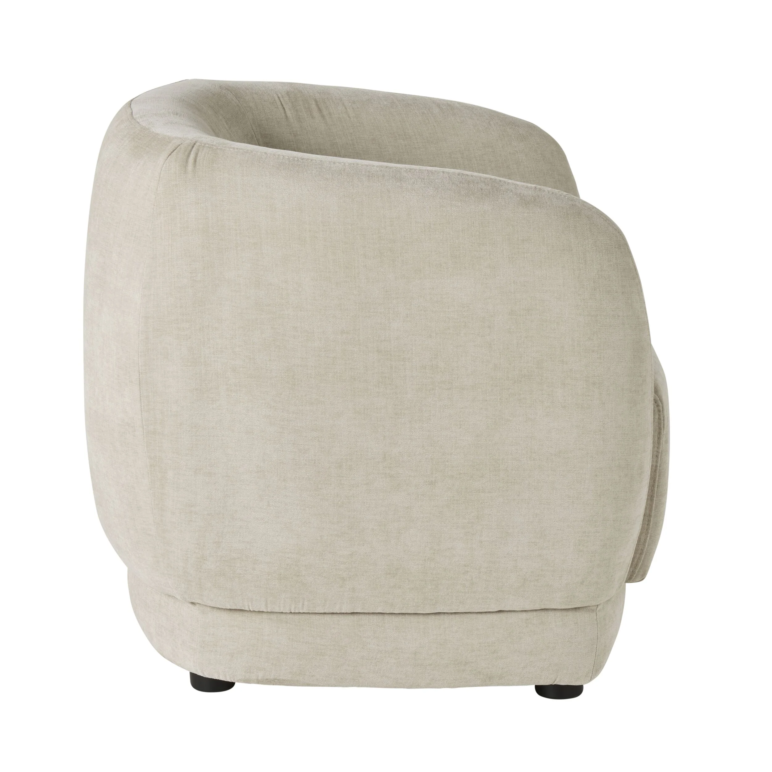 Capri Occasional Chair Taupe - Image 3