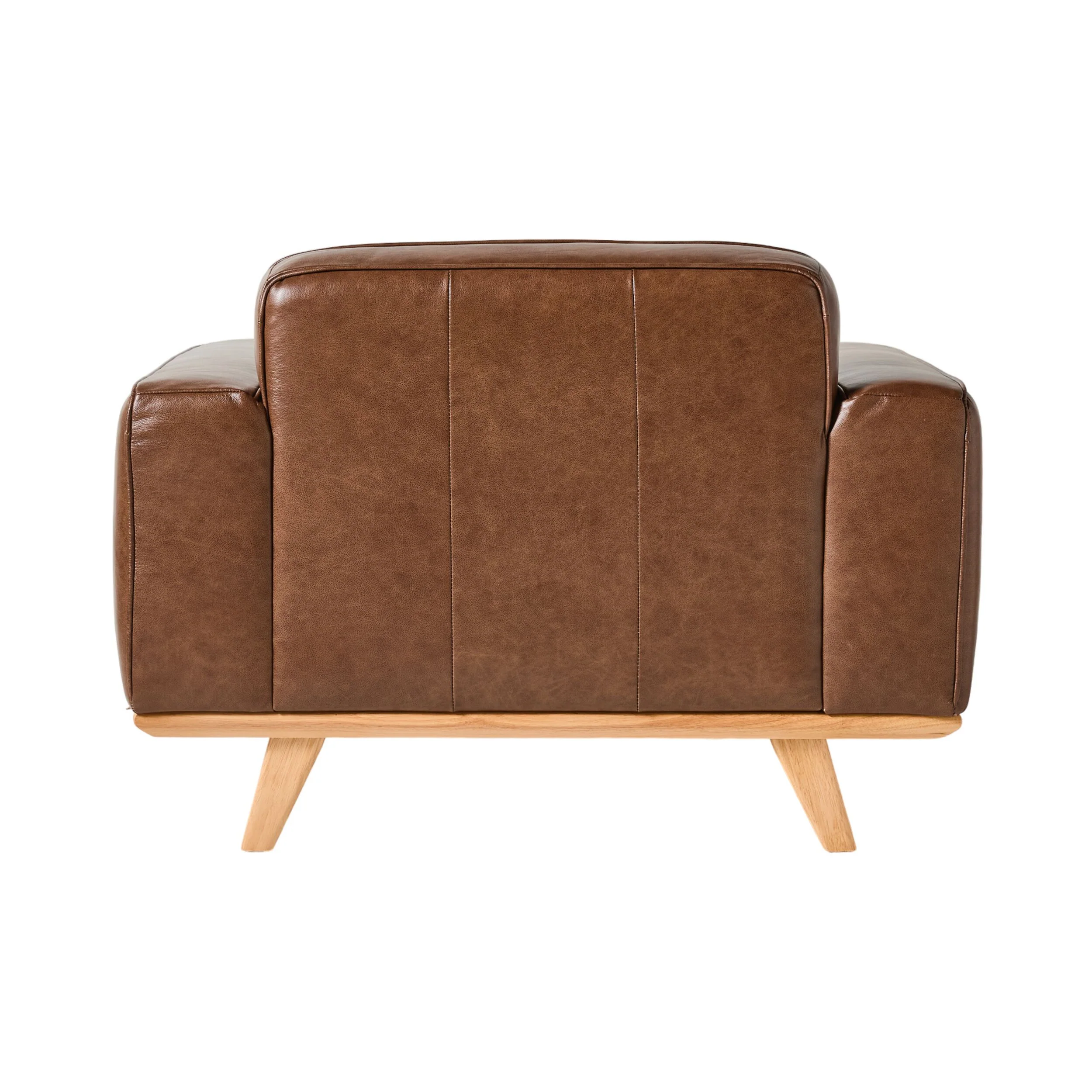 Carson Leather Armchair Dakota Mocha - Image 4