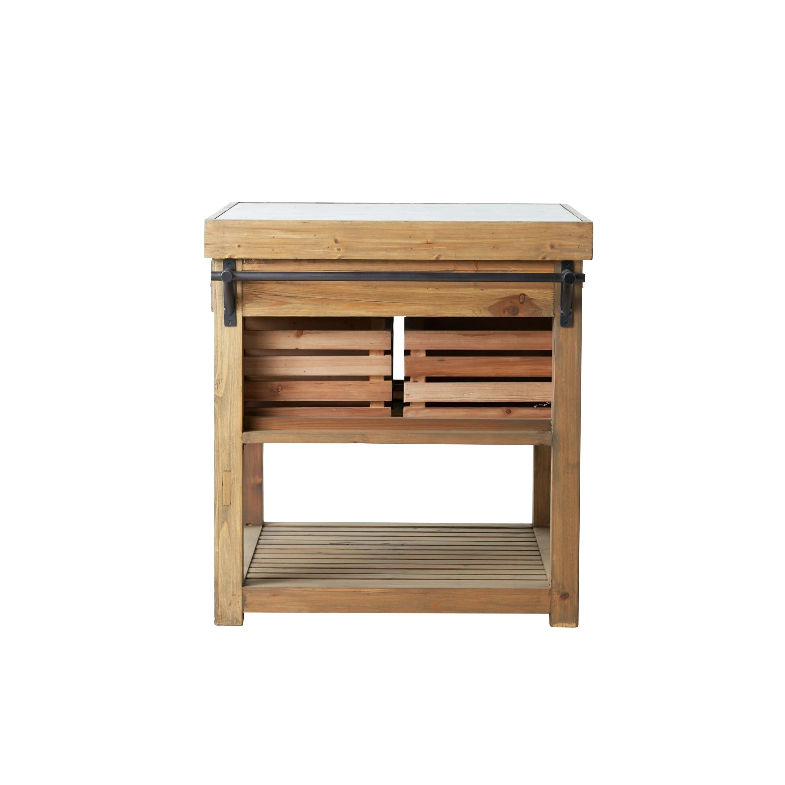 Carter 2 Drawer Island Bench - Image 8