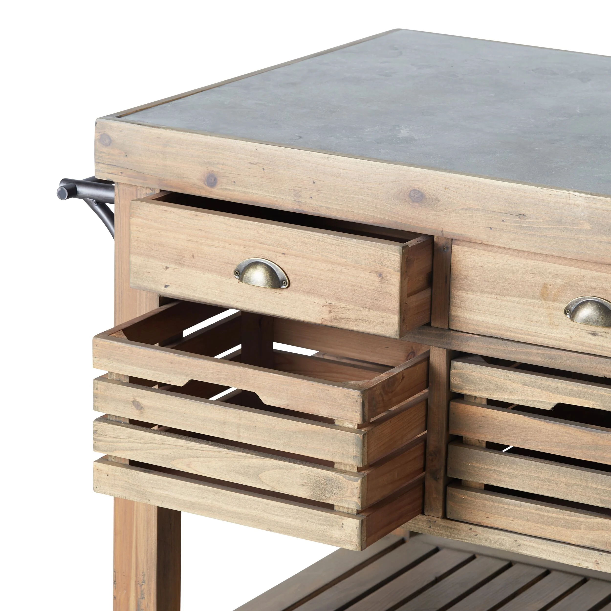 Carter 4 Drawer Island Bench - Image 3