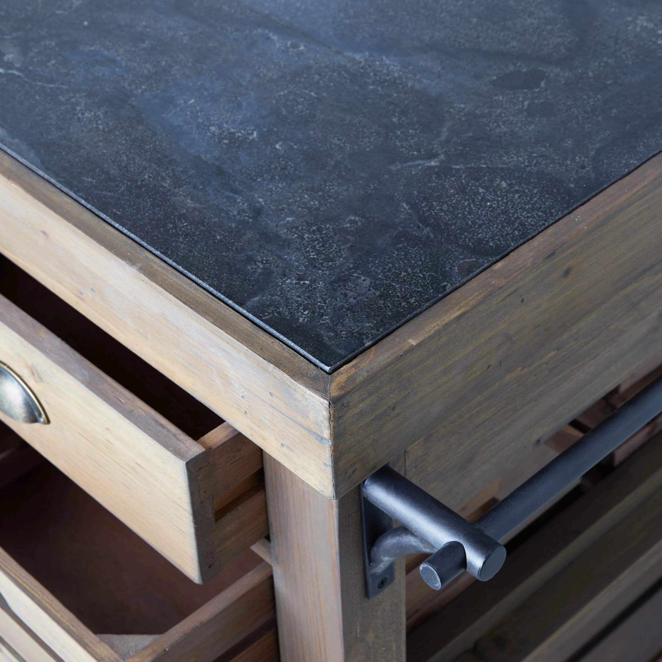 Carter 4 Drawer Island Bench - Image 5
