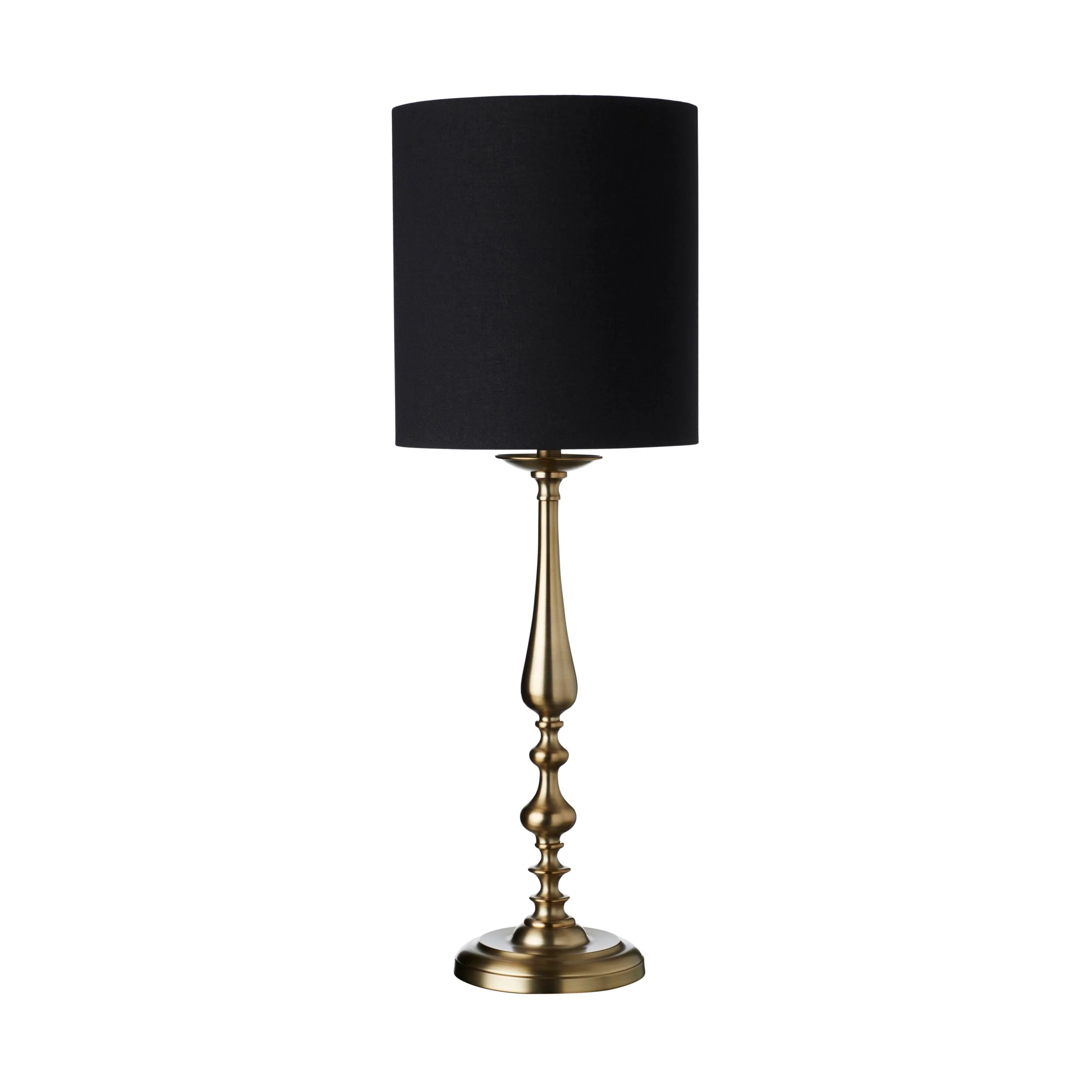 Castille Matt Brushed Gold Metal Table Lamp 84cm