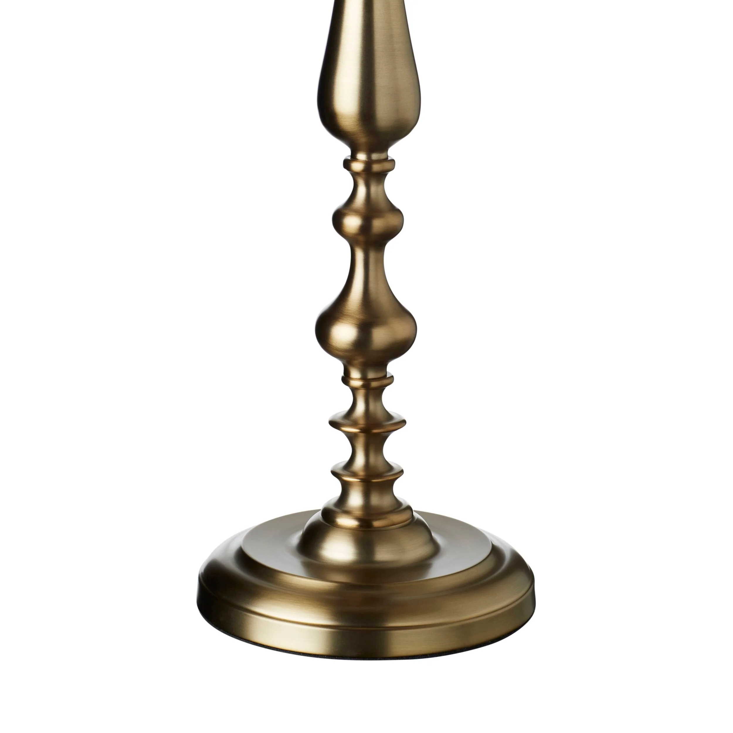 Castille Matt Brushed Gold Metal Table Lamp 84cm - Image 3