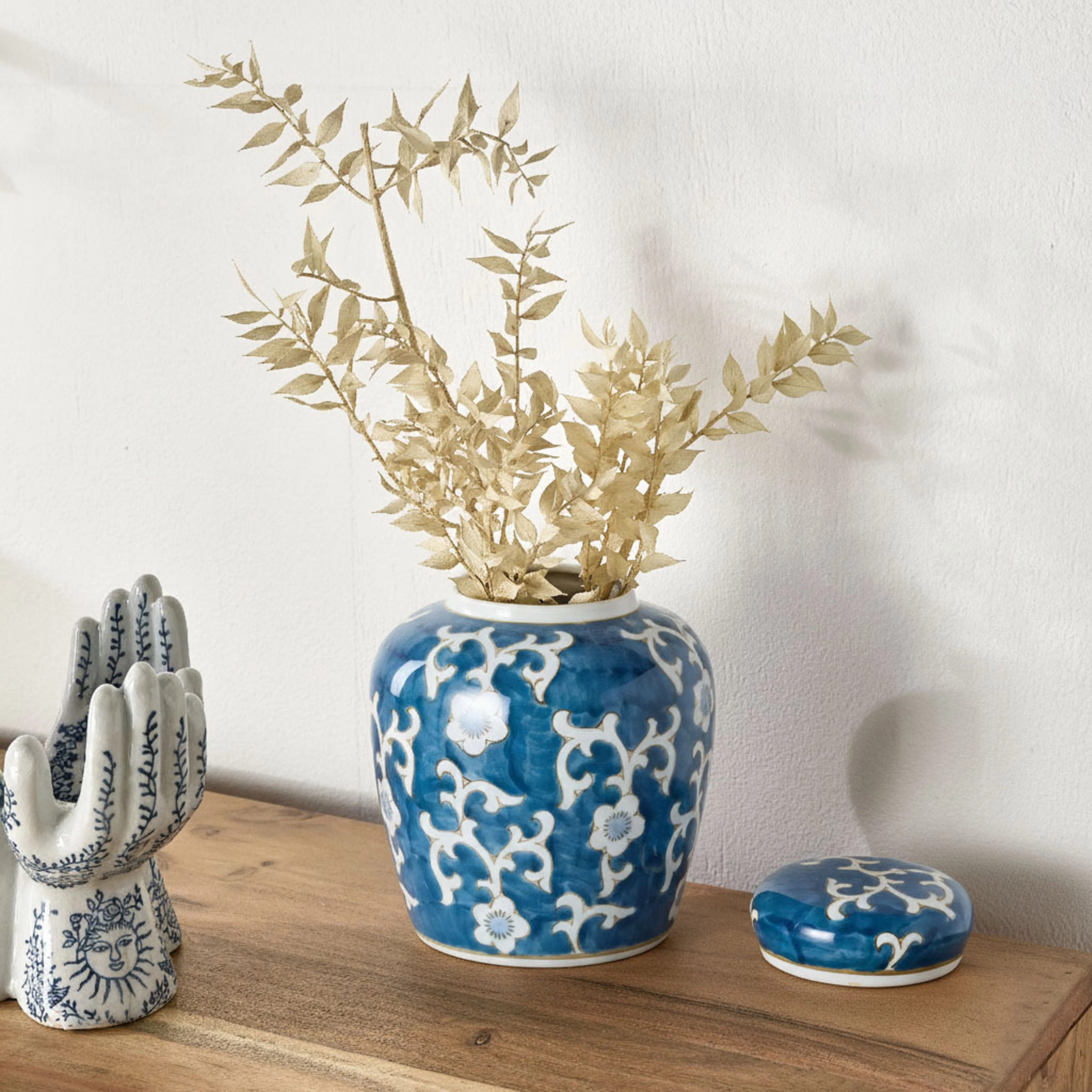Celadon Alyssum Vine Jar Large - Image 6