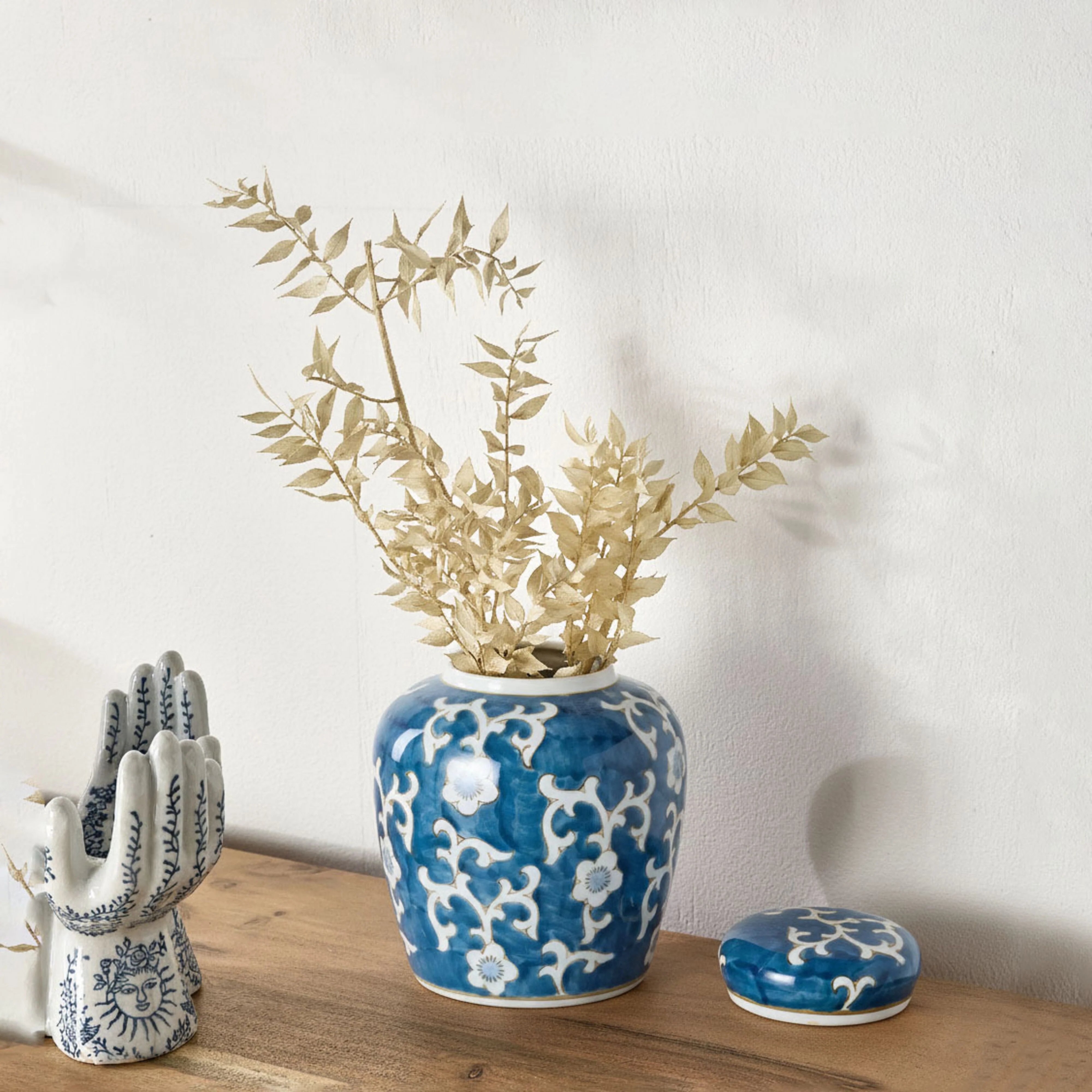 Celadon Alyssum Vine Jar Medium - Image 5
