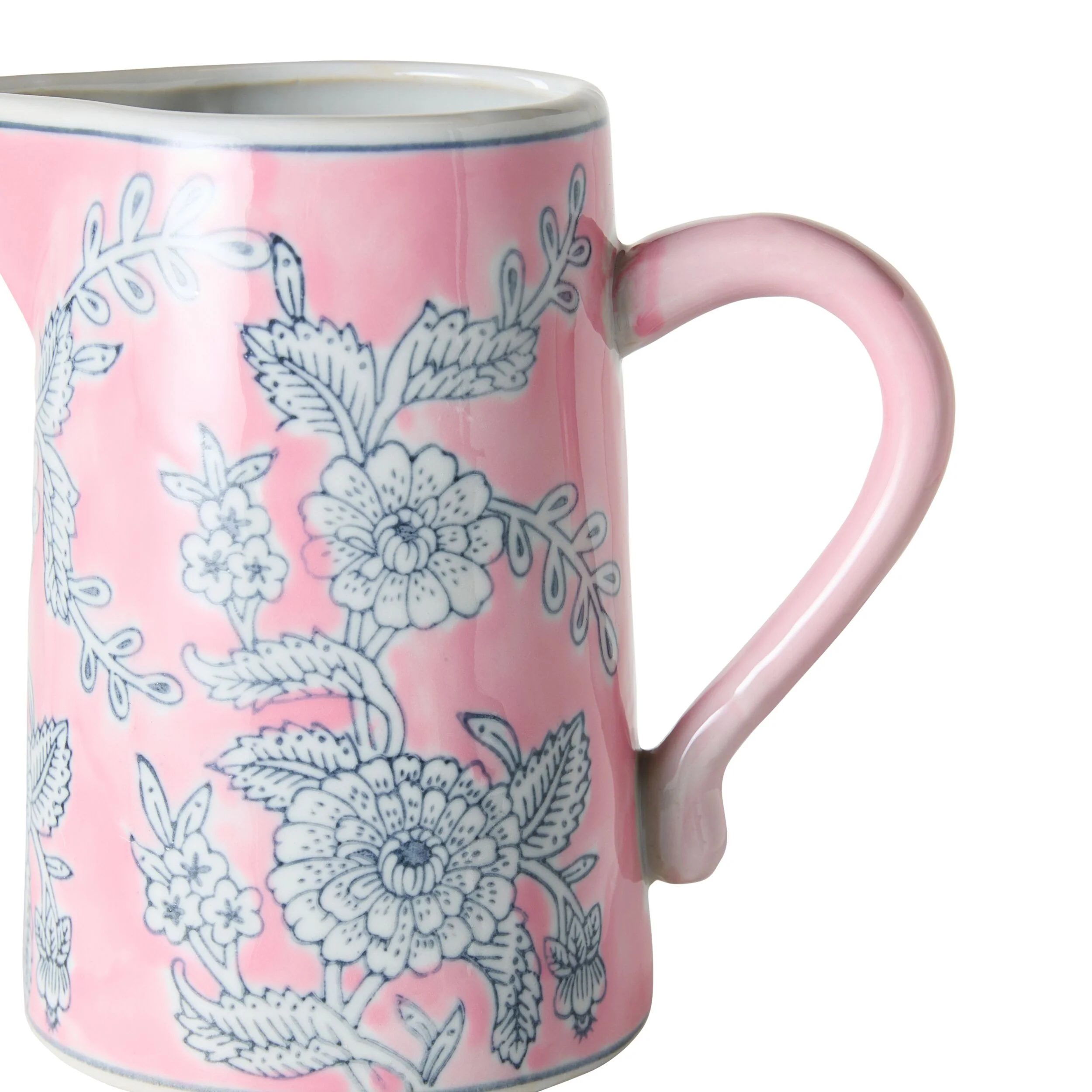 Celadon Botanic Blush Jug - Image 3