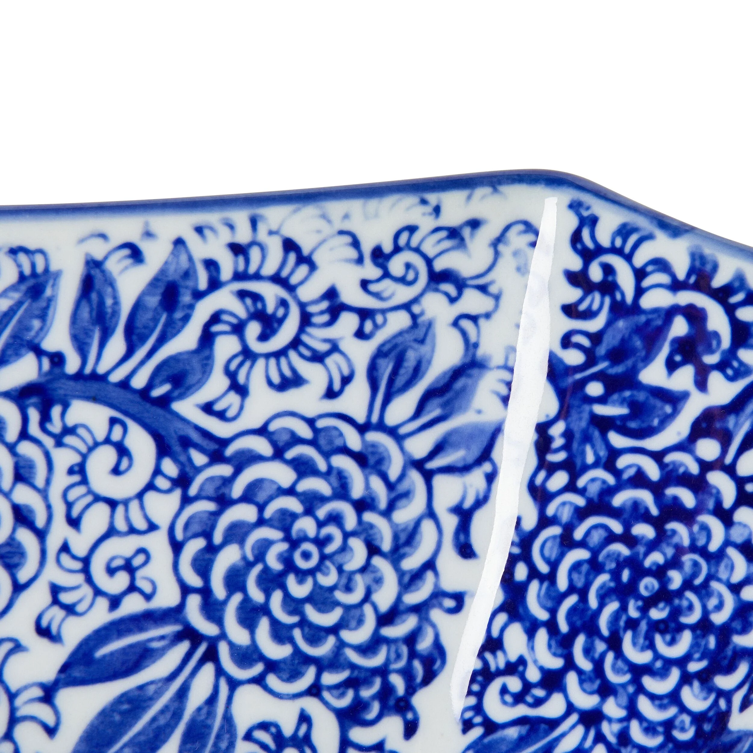 Celadon Dahlia Bowl 18.5x15.5x7cm - Image 2