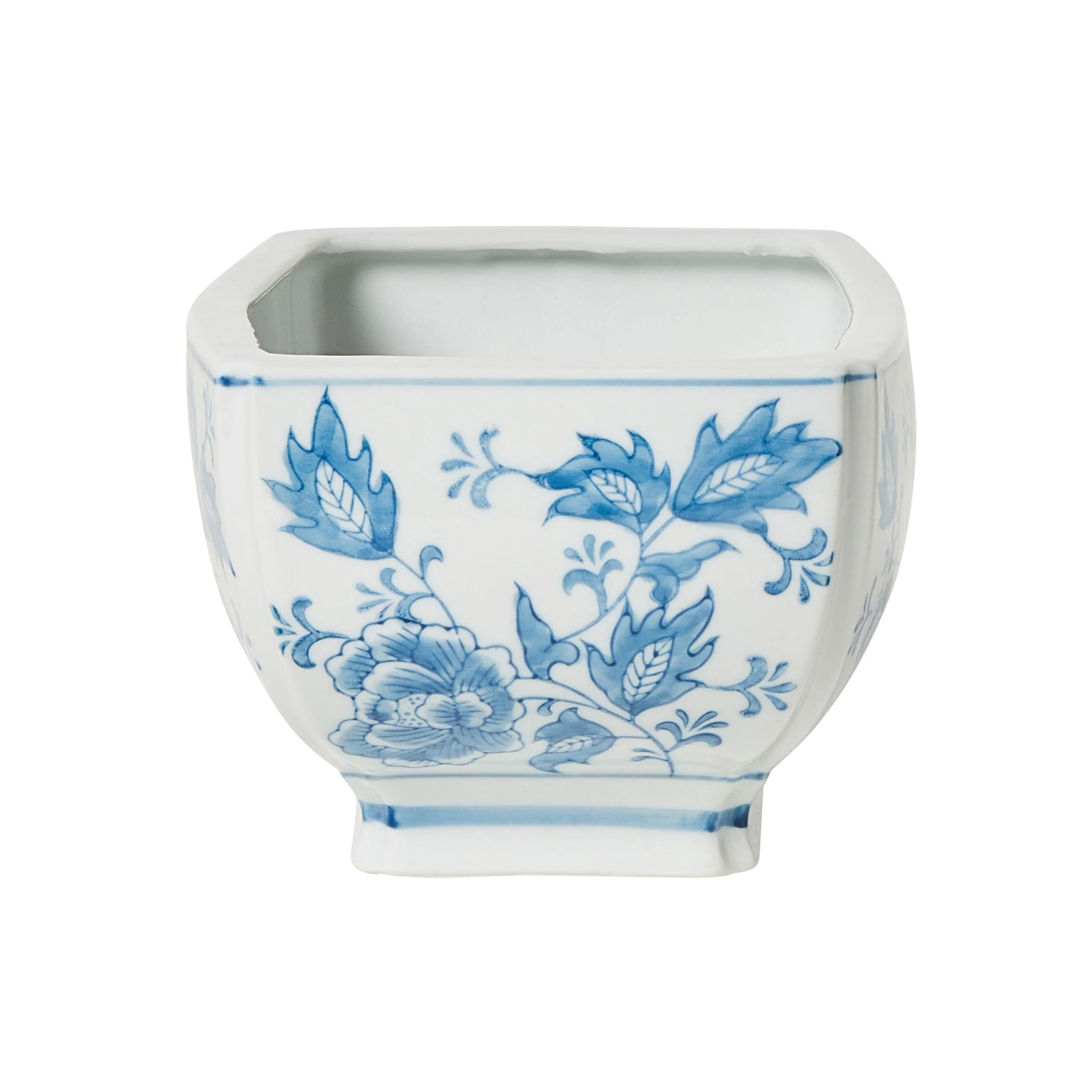 Celadon Fleur Rectangle Bowl 25.5x16.5x12.5cm - Image 2