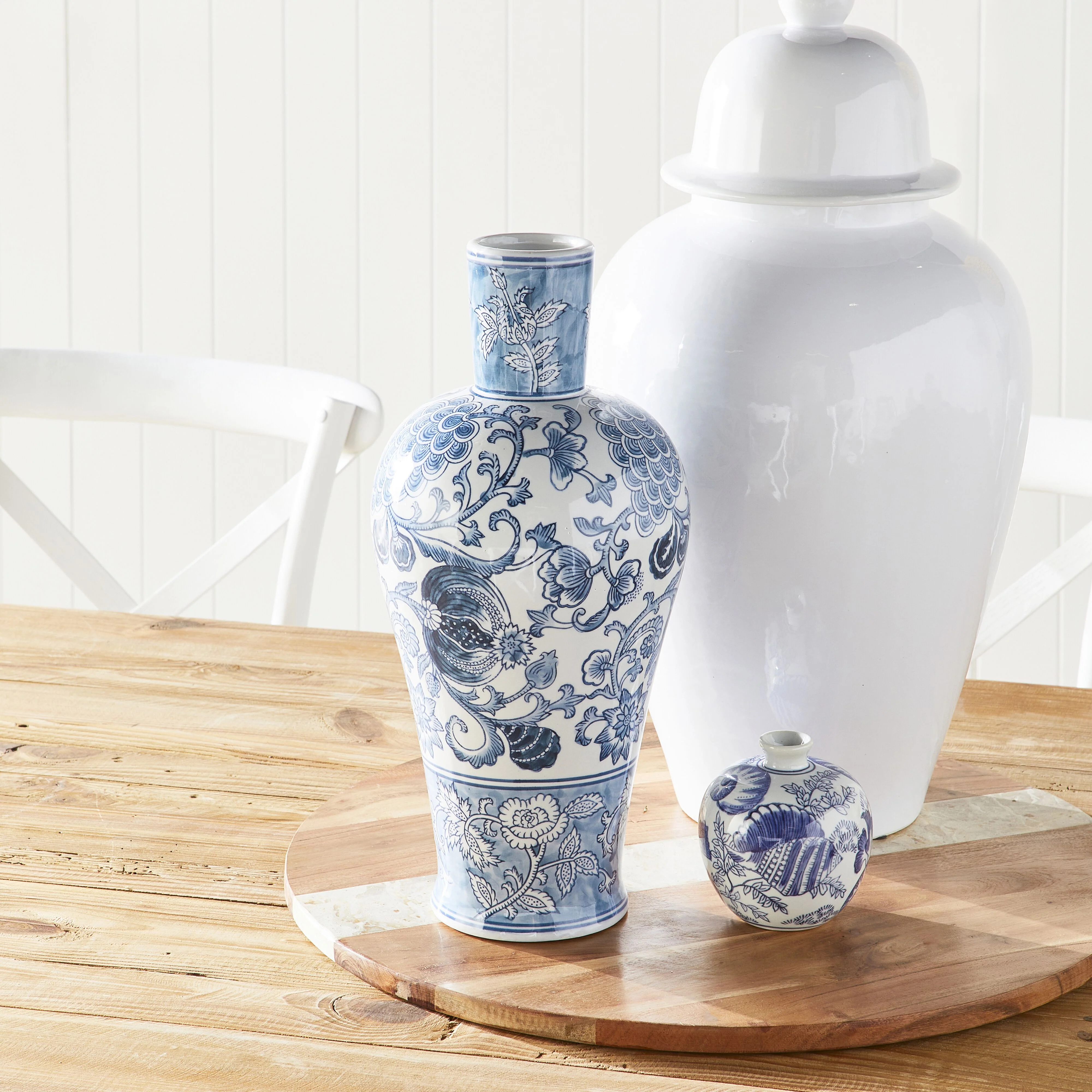 Celadon Fruiti Vase 20x20x42.5cm - Image 3