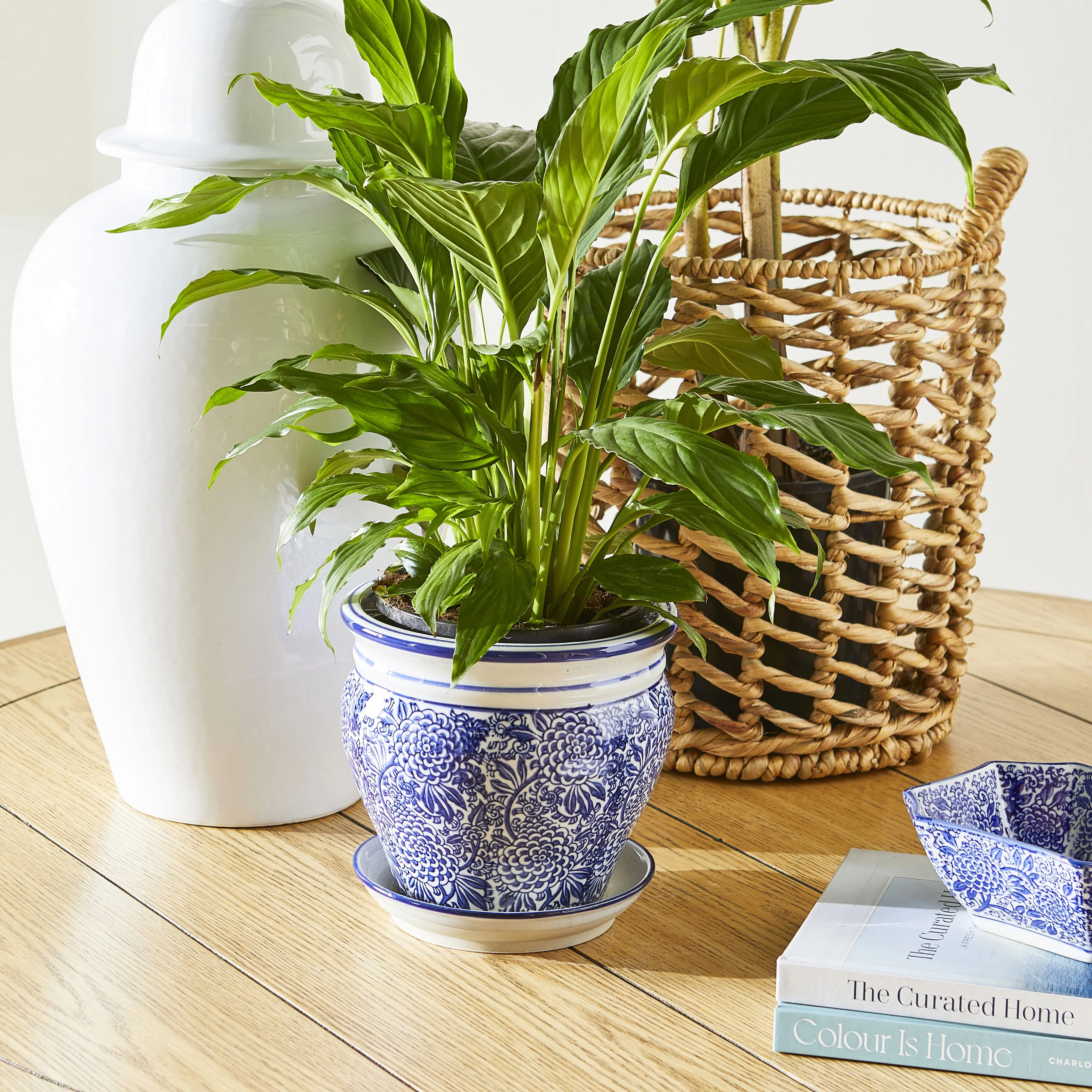 Celadon Magnolia Plant Pot 20x20x18cm - Image 3