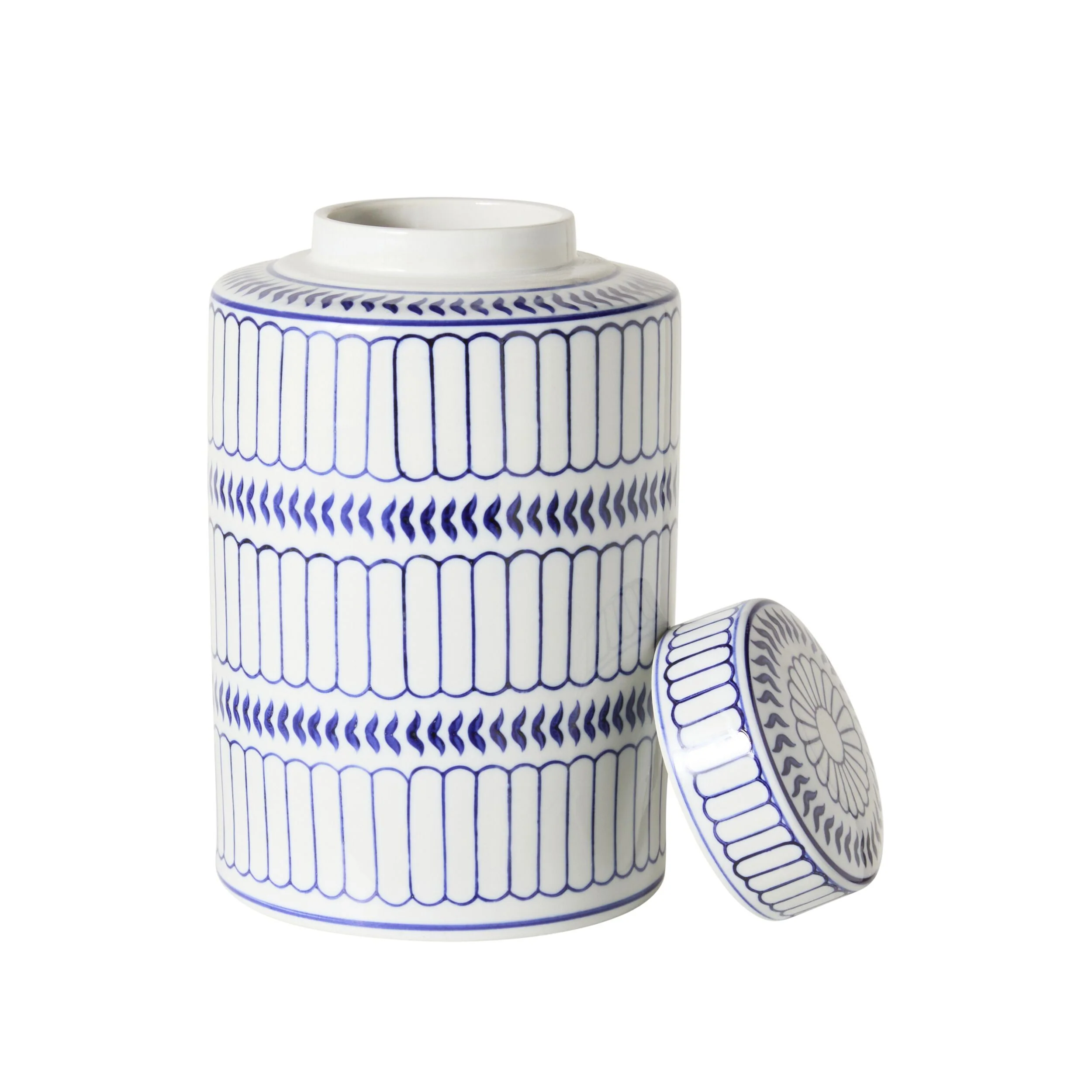 Celadon Striped Ginger Jar 25cm - Image 2