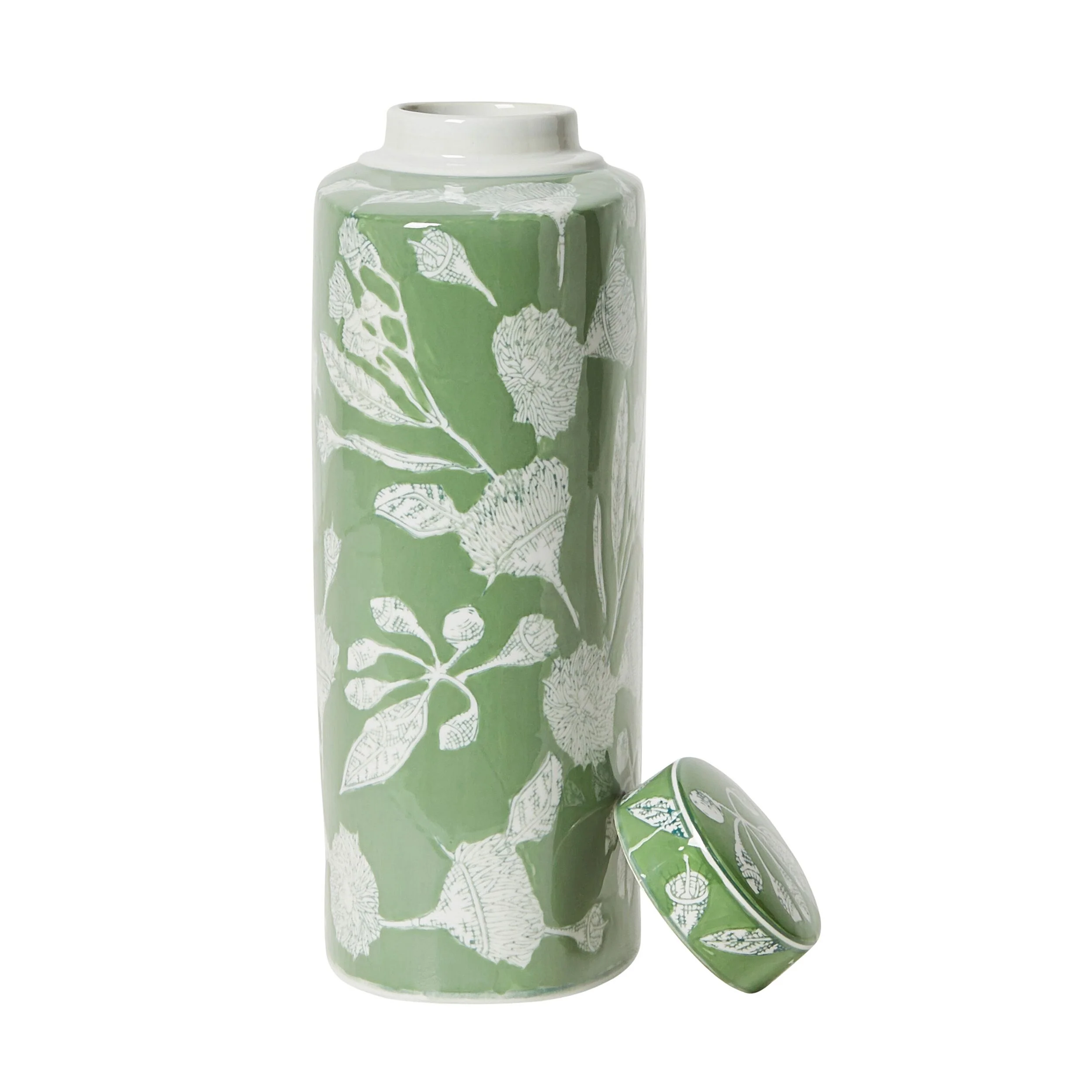 Celadon Verde Jar 18x10x30cm - Image 2