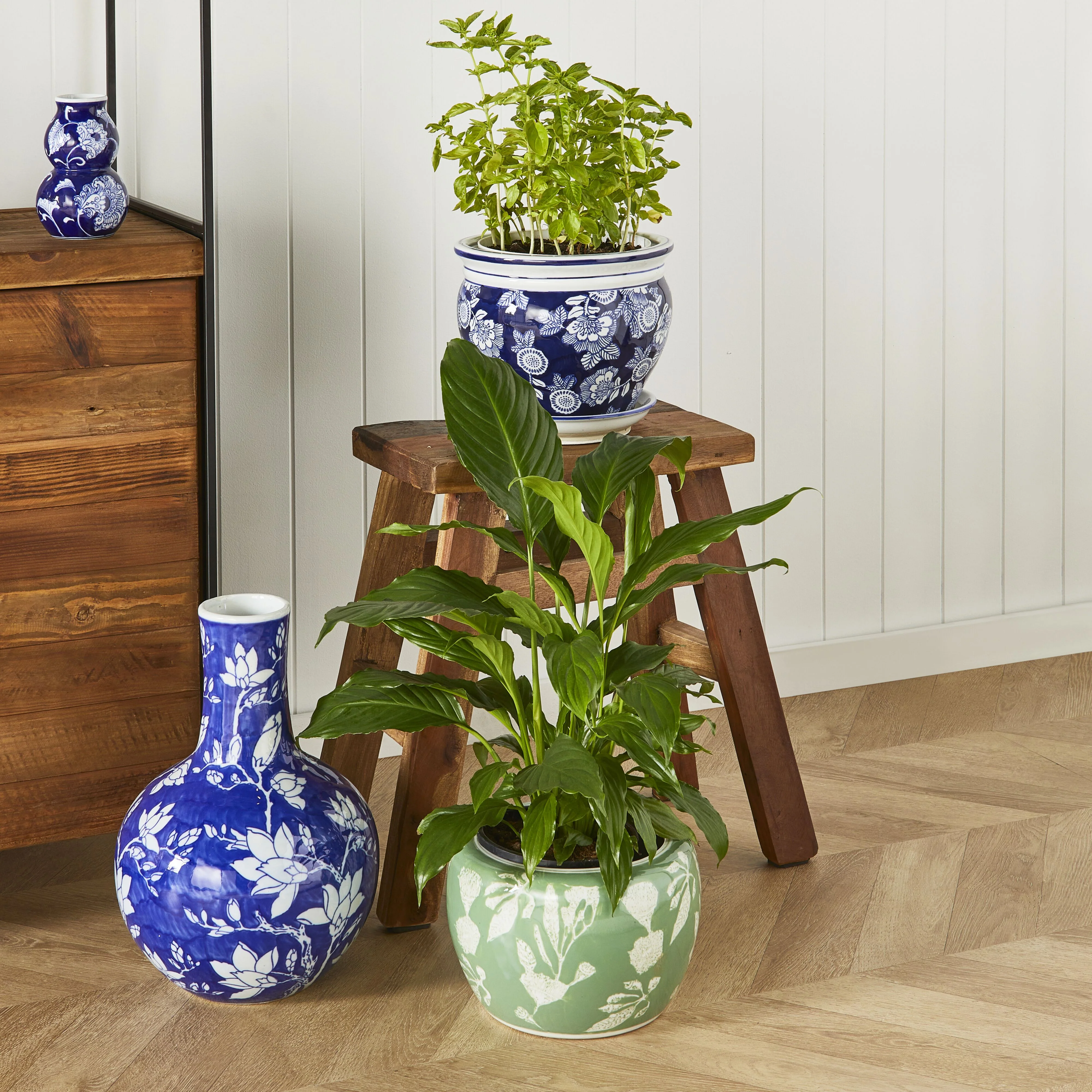 Celadon Verde Plant Pot 24.5x24.5x17cm - Image 4