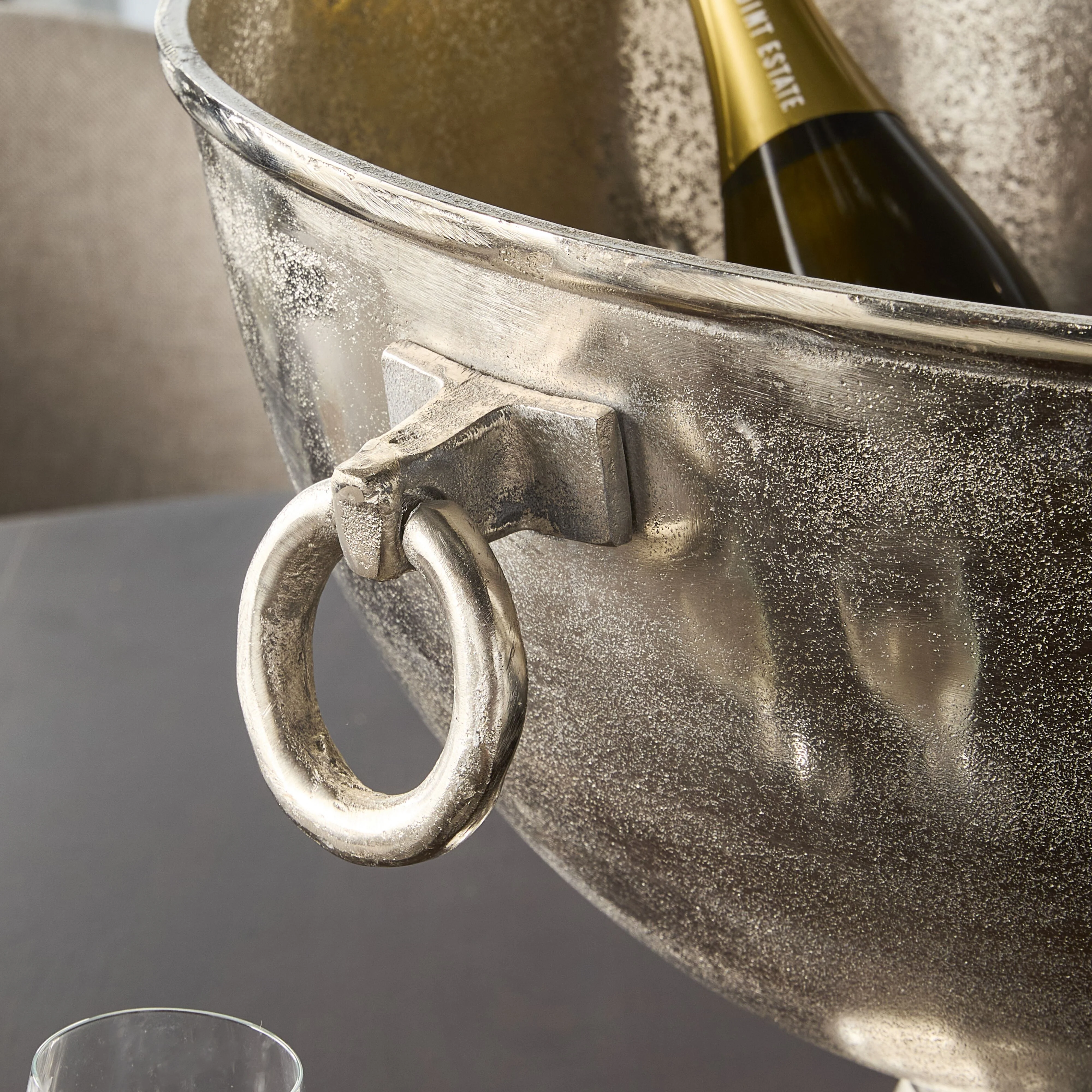 Champagne and Wine Holder Silver 33x46x33cm - Image 5