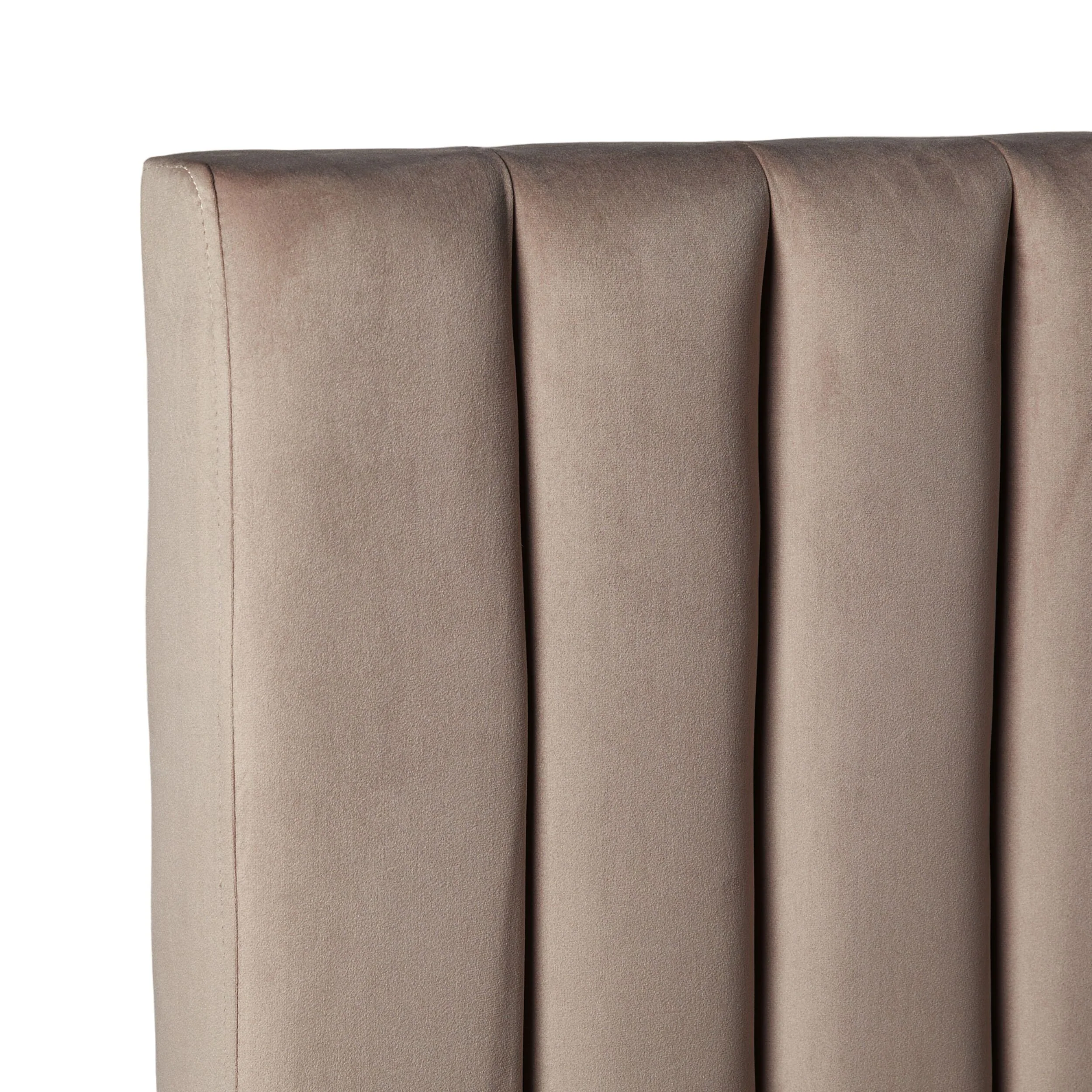 Channel King Bedhead Grey Velvet - Image 3