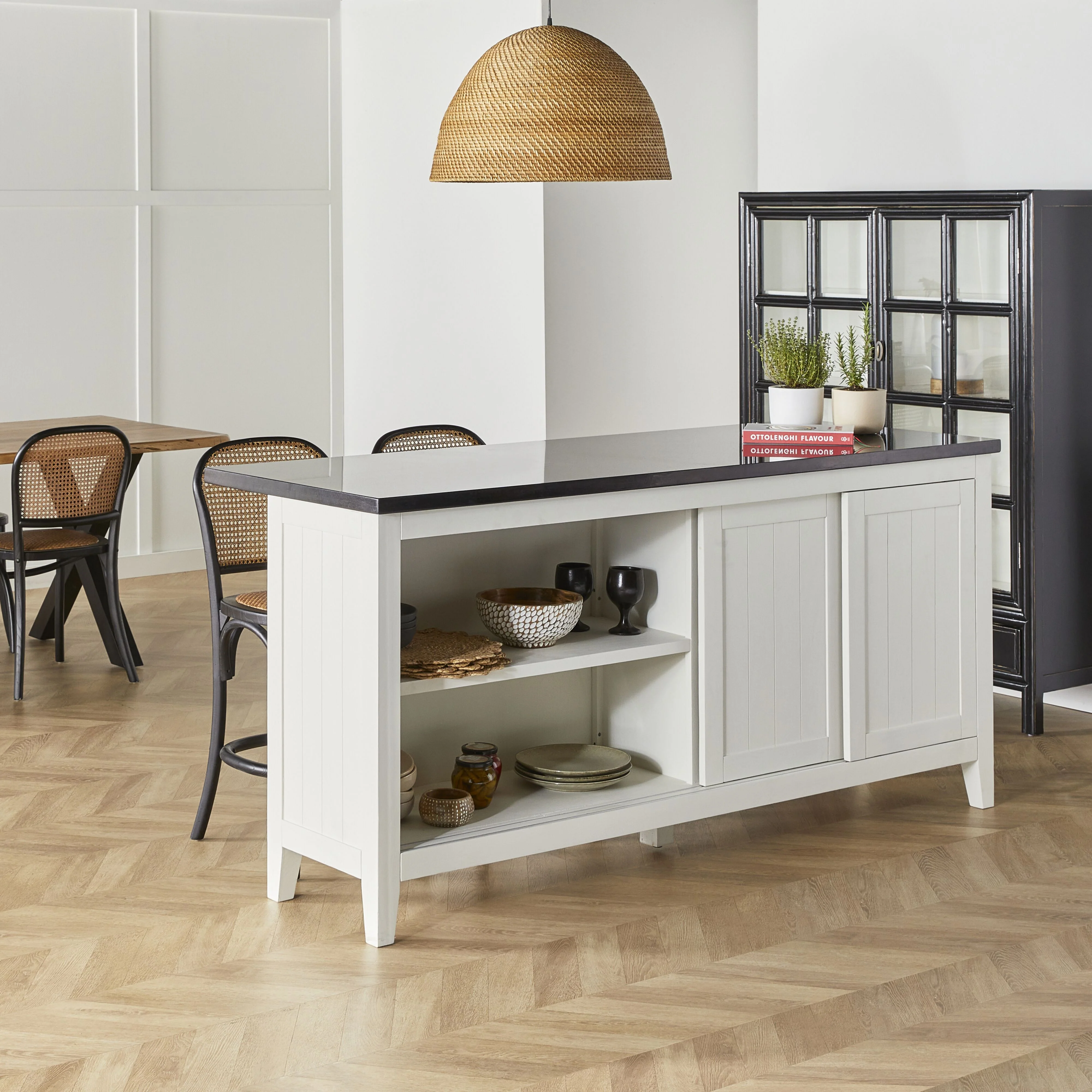 Chelsea Kitchen Island Bench with Granite Top - Image 8