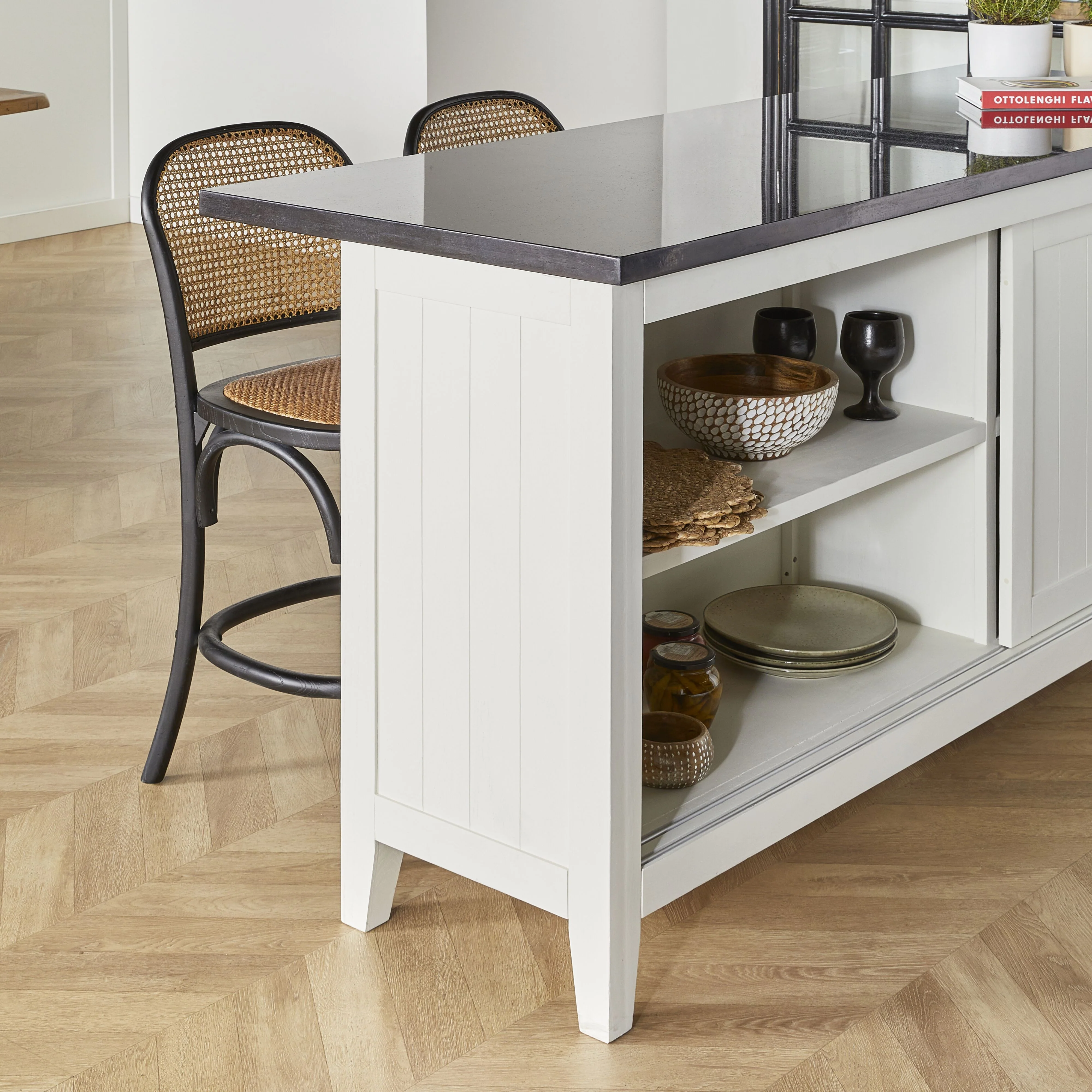 Chelsea Kitchen Island Bench with Granite Top - Image 9