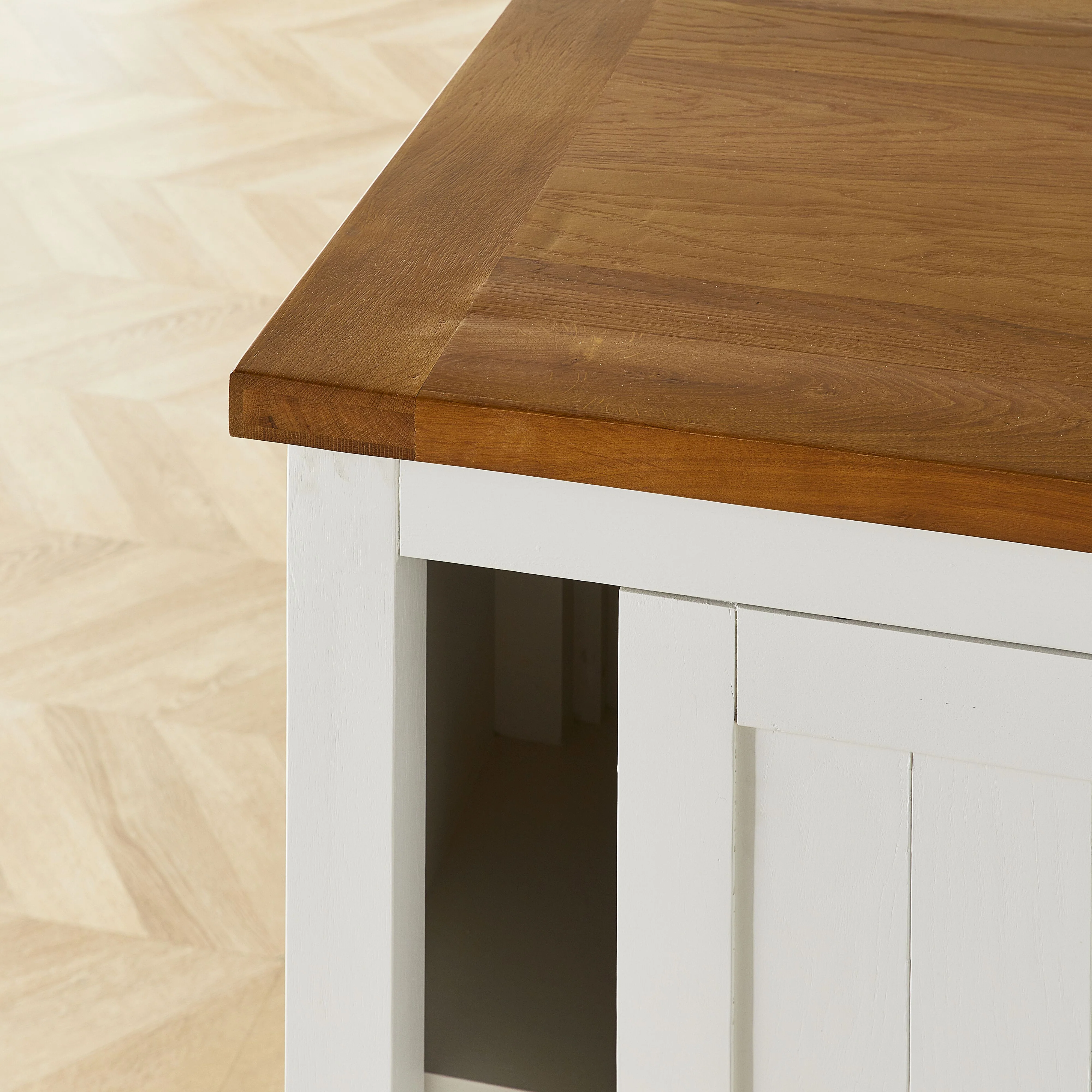 Chelsea Kitchen Island Bench with Timber Top - Image 12