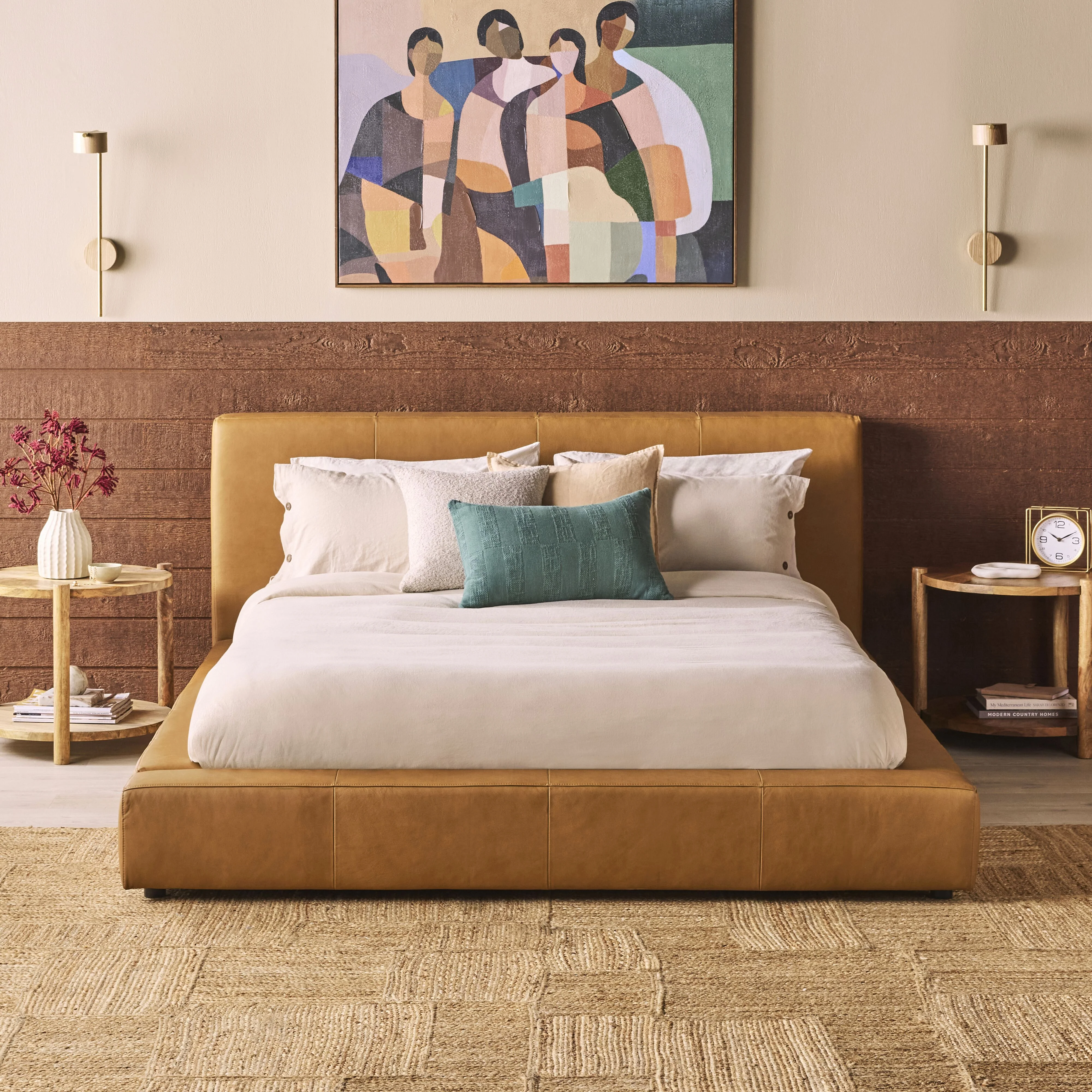 Chelsea Leather Queen Bed - Image 8