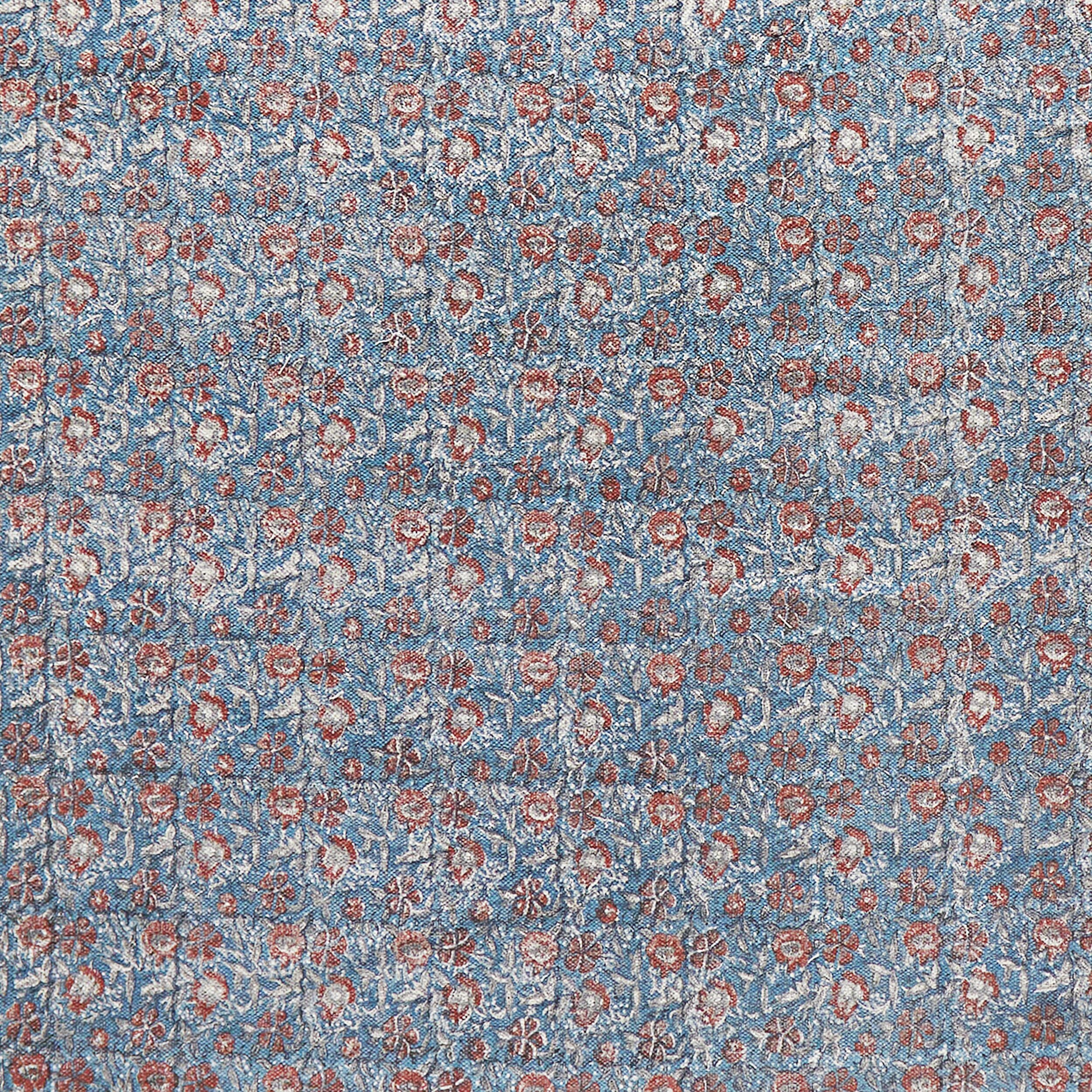 Chirala Flora Cotton Hand Blocked Rug 240x300cm - Image 2