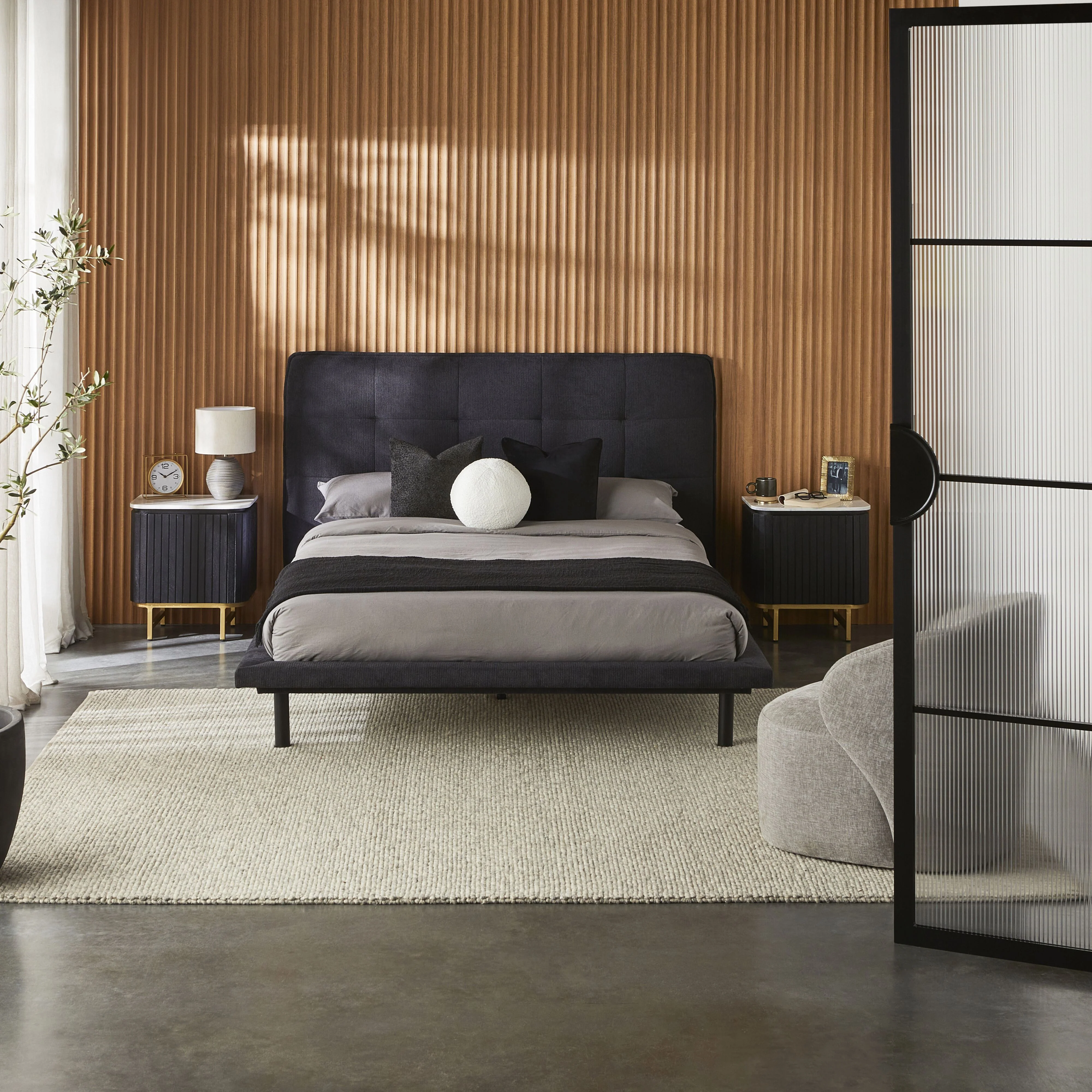 City Bed King Black - Image 8