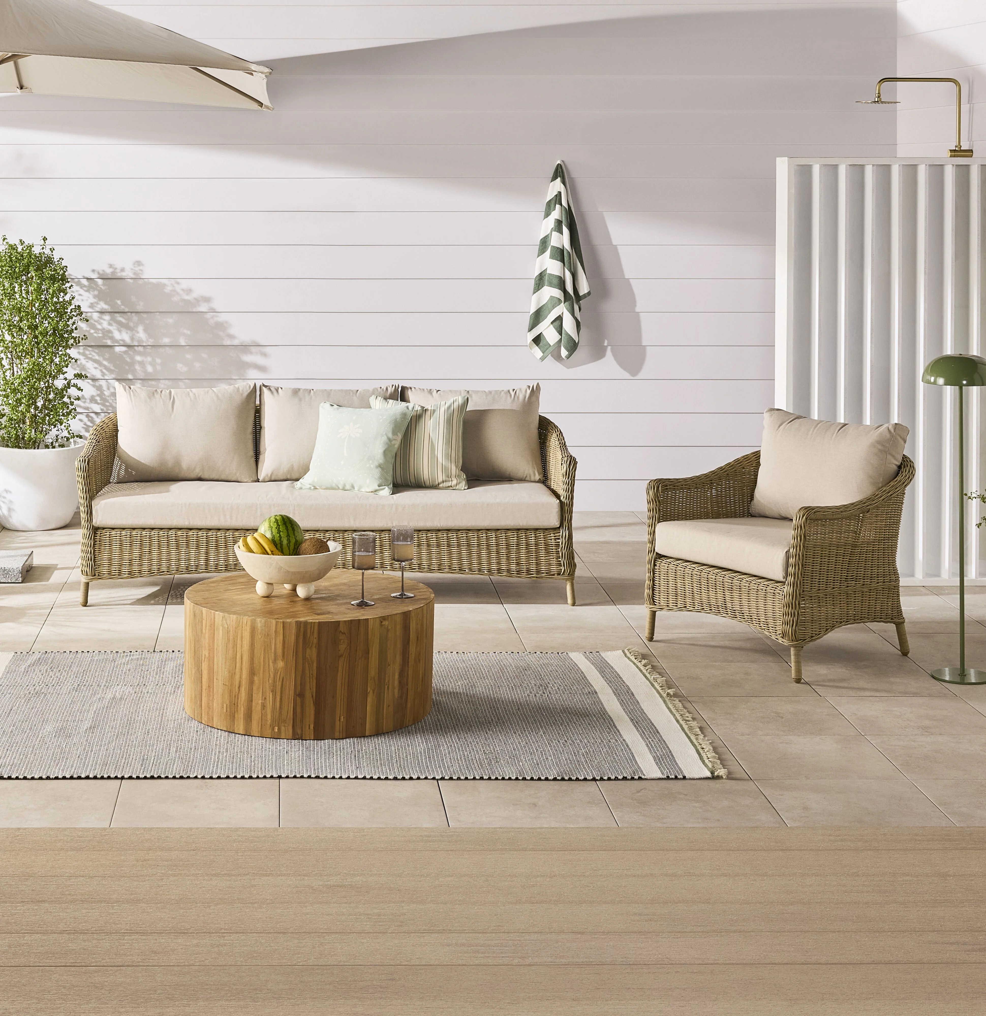 Claire 3 Seater Sofa with Claire Occasional Chair Package - Image 5