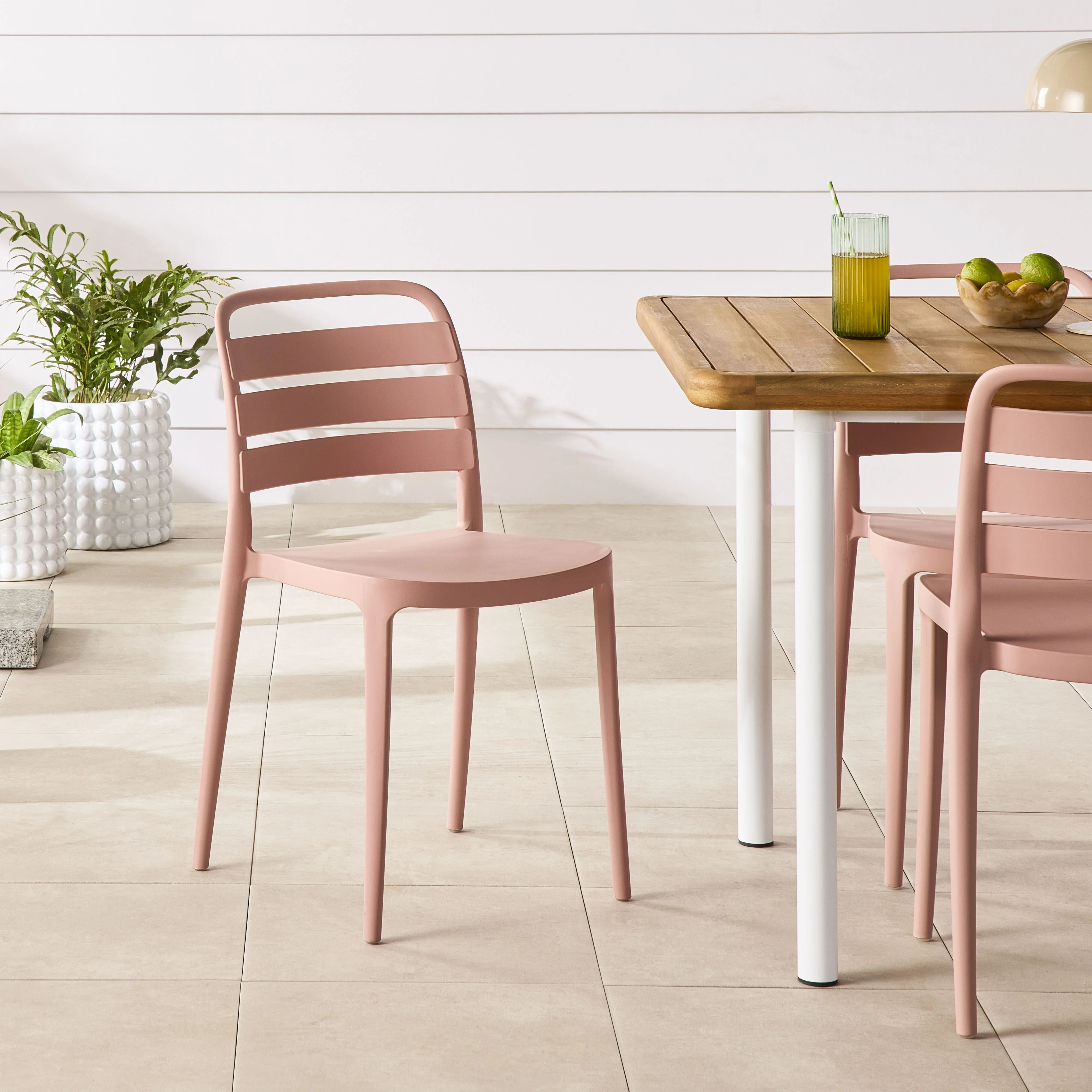 Cleo Dining Chair Rose Pink - Image 7