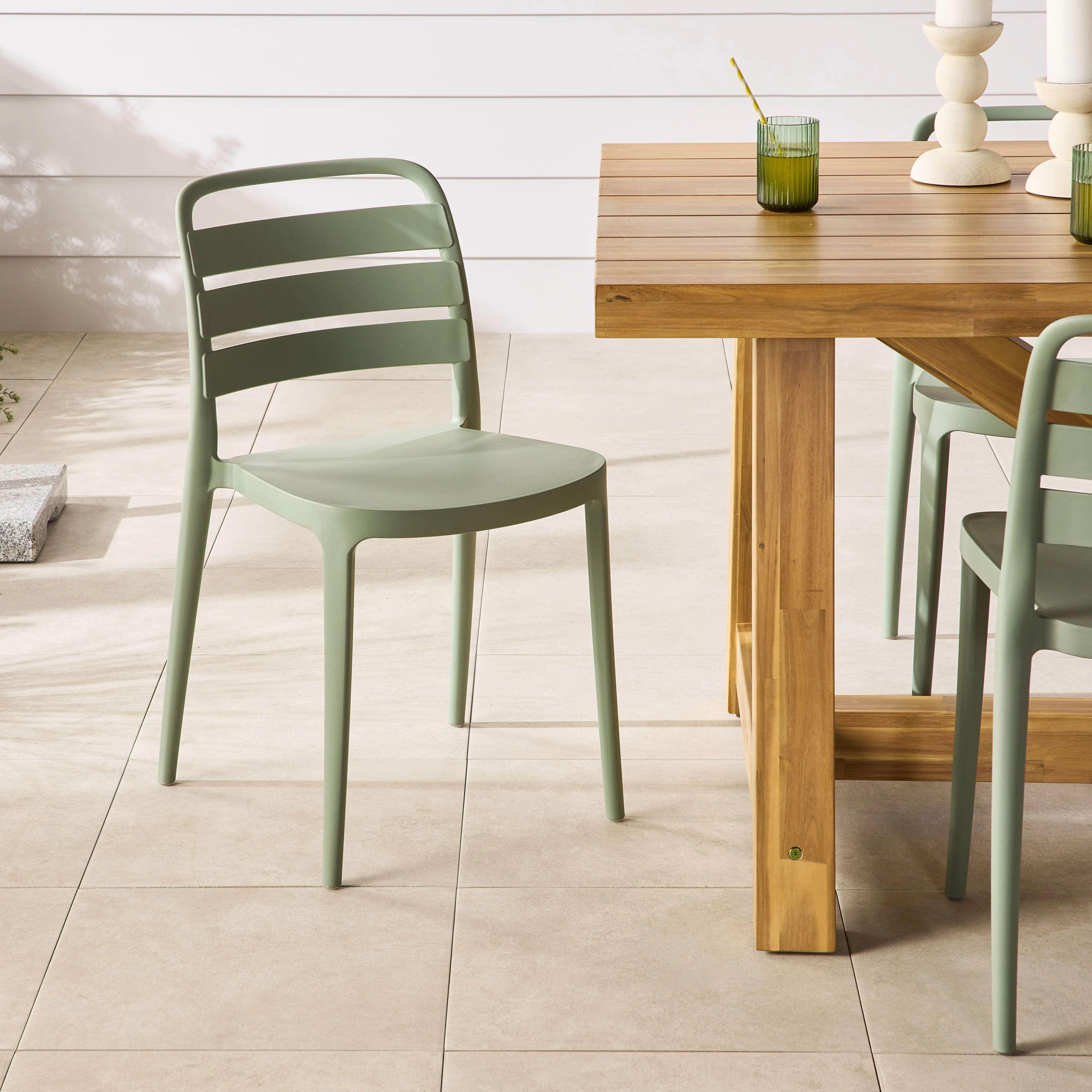 Cleo Dining Chair Sage Green - Image 7