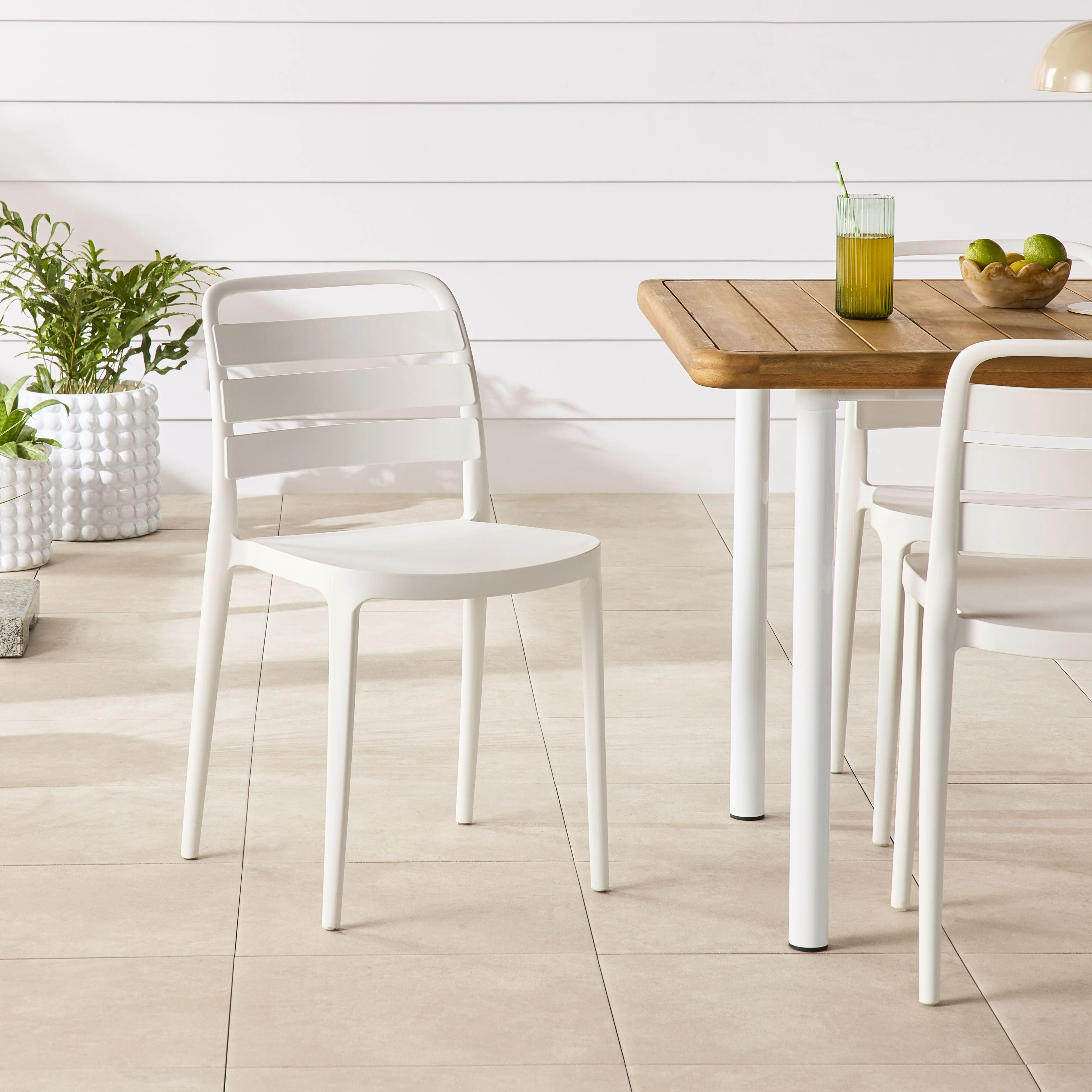 Cleo Dining Chair White - Image 7