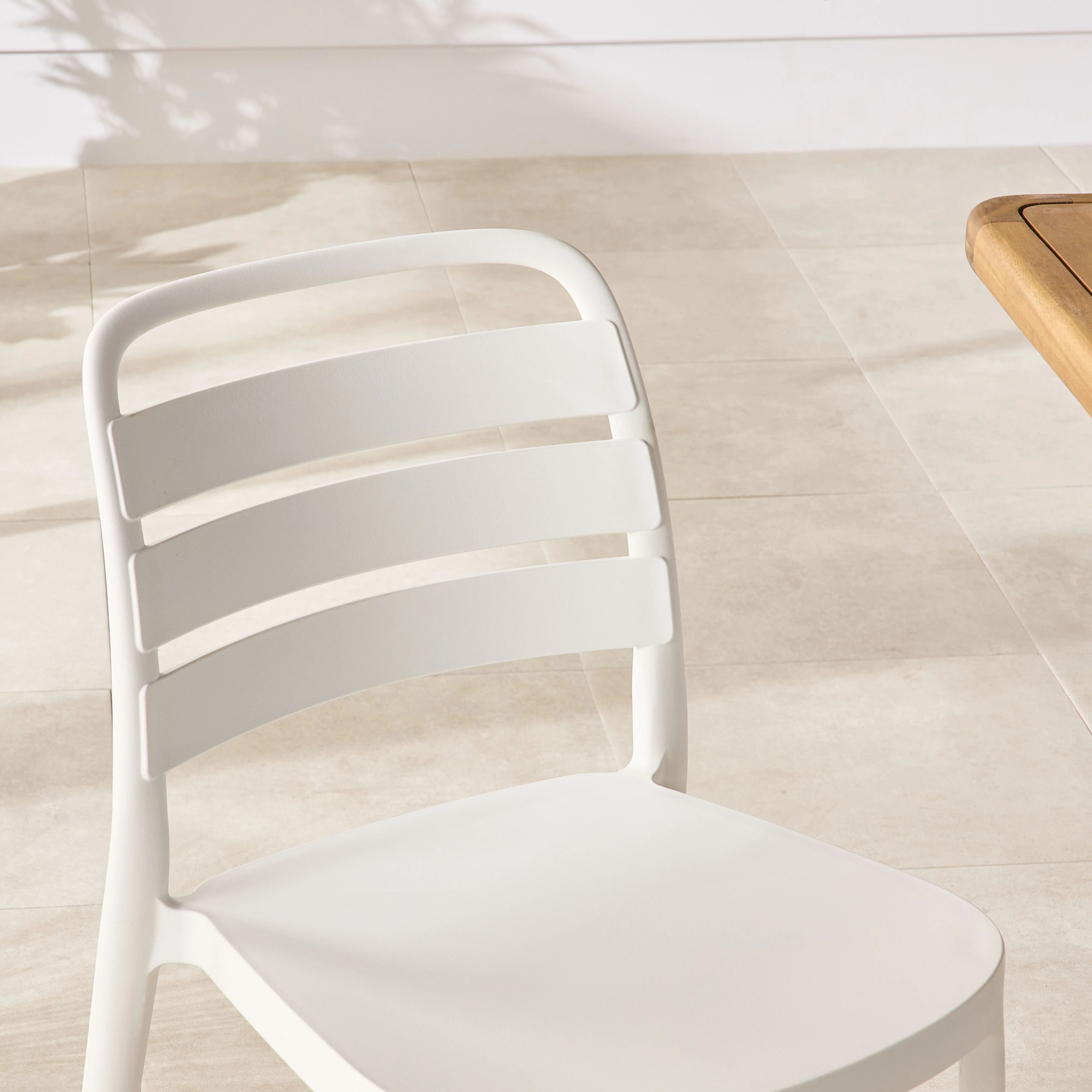 Cleo Dining Chair White - Image 8