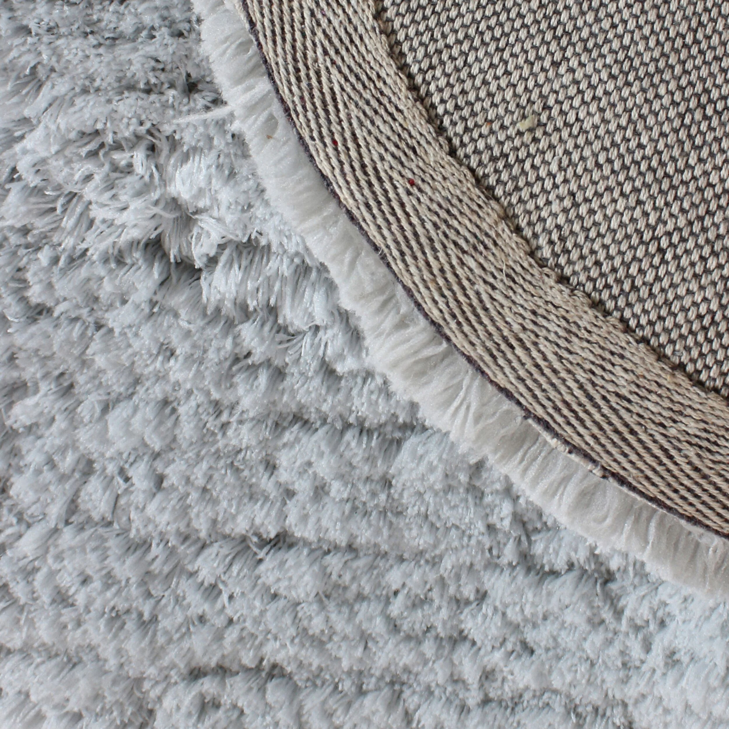 Cloud Tufted Rug 120x75cm Silver - Image 3