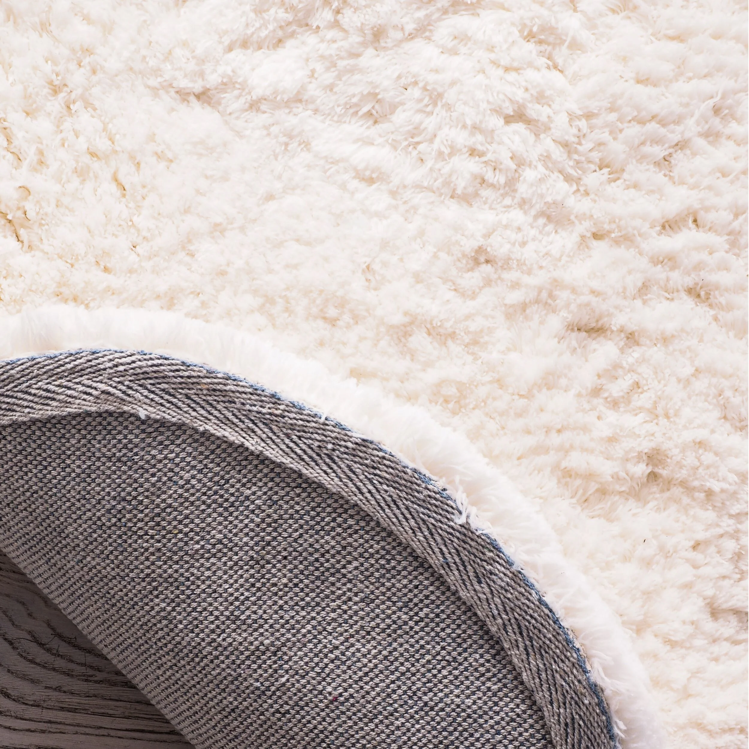Cloud Tufted White Rug 75x120cm - Image 2