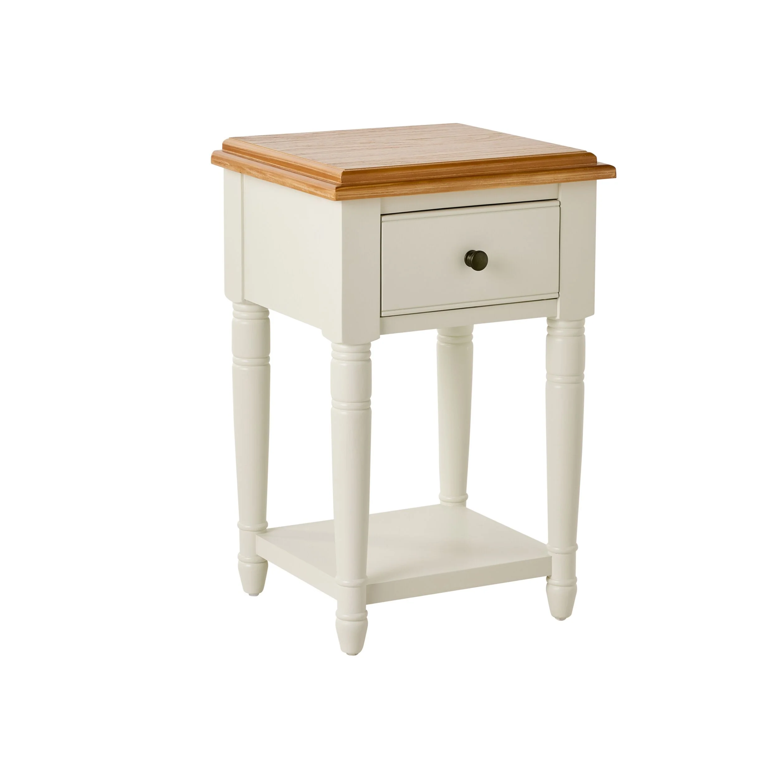 Clover 1 Drawer  Bedside Table / Side Table - Image 2