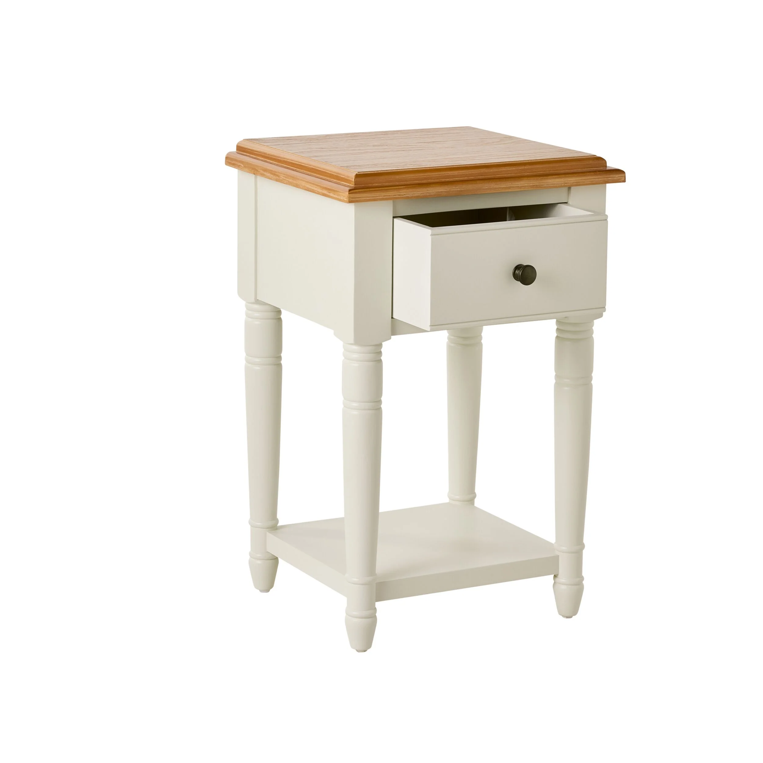 Clover 1 Drawer  Bedside Table / Side Table - Image 3