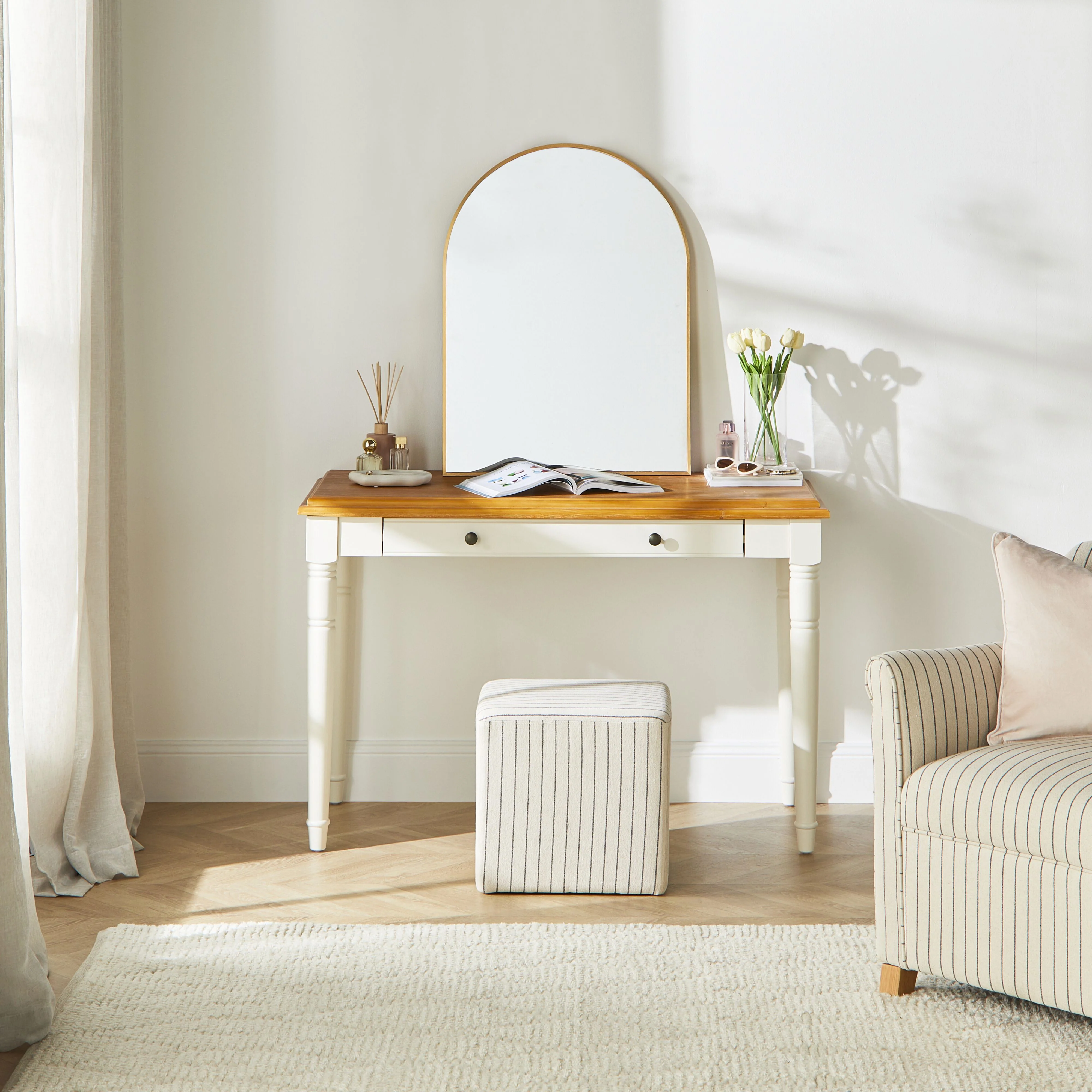 Clover 1 Drawer Desk - Image 8