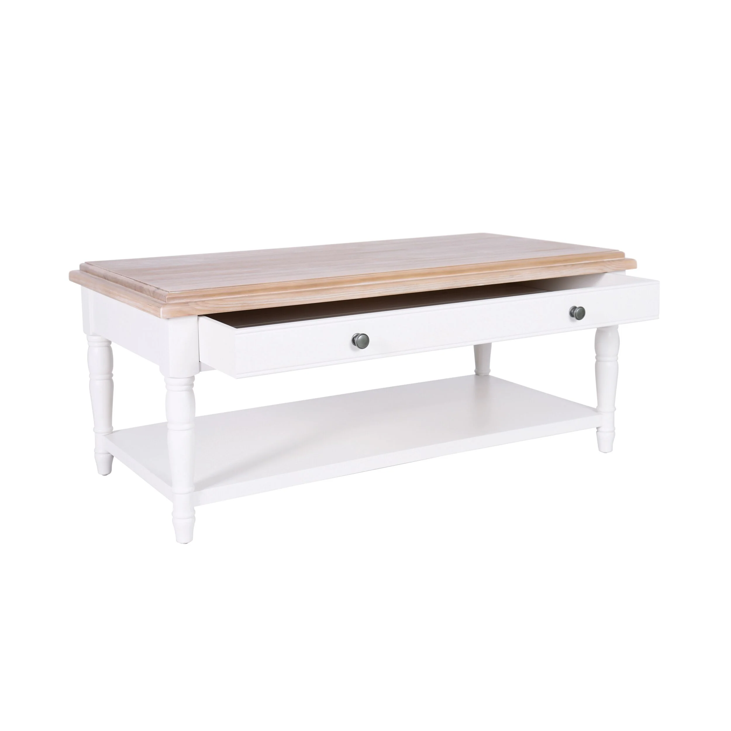Clover 1 Drawer Timber Coffee Table - Image 6