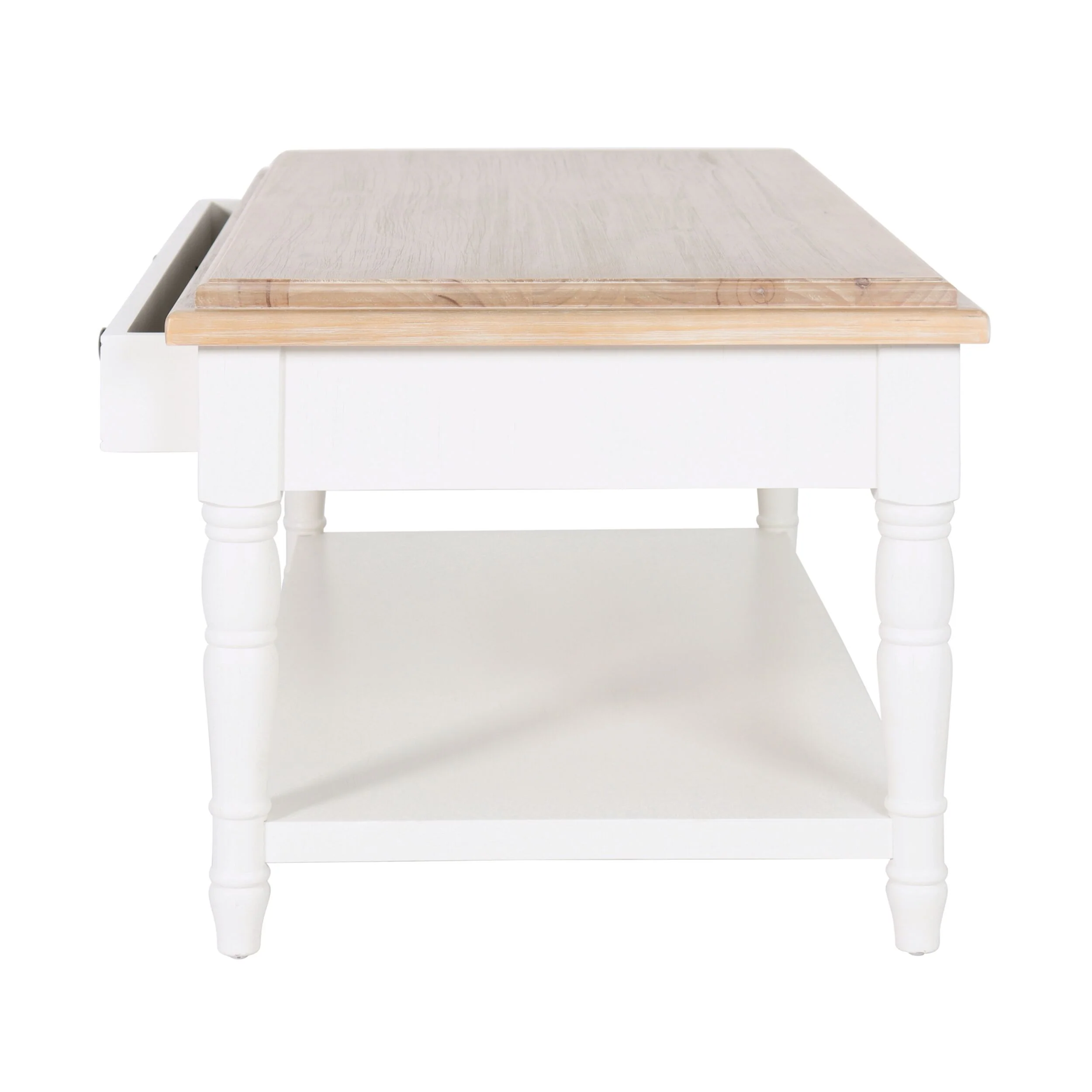 Clover 1 Drawer Timber Coffee Table - Image 7