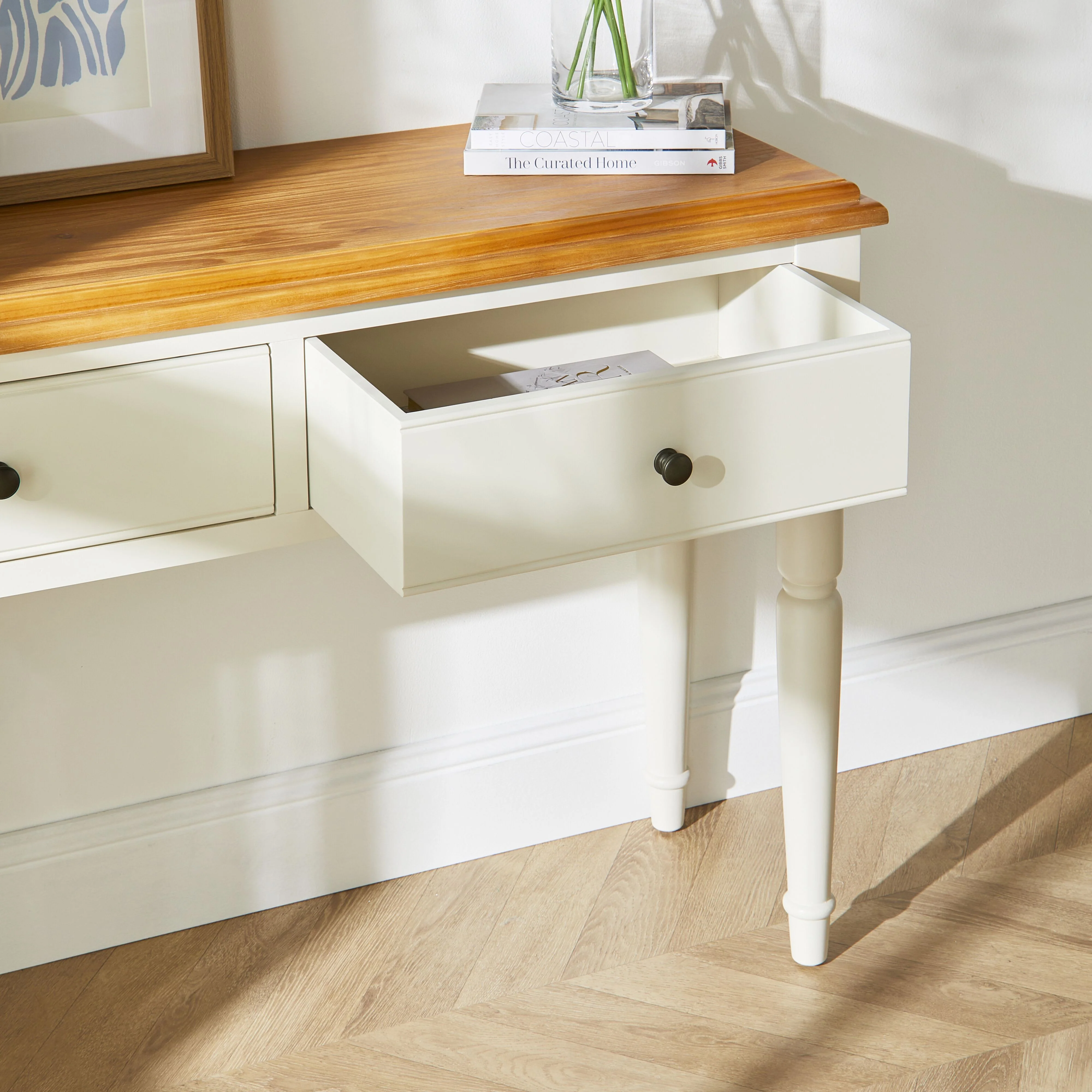 Clover 2 Drawer Console Table - Image 10