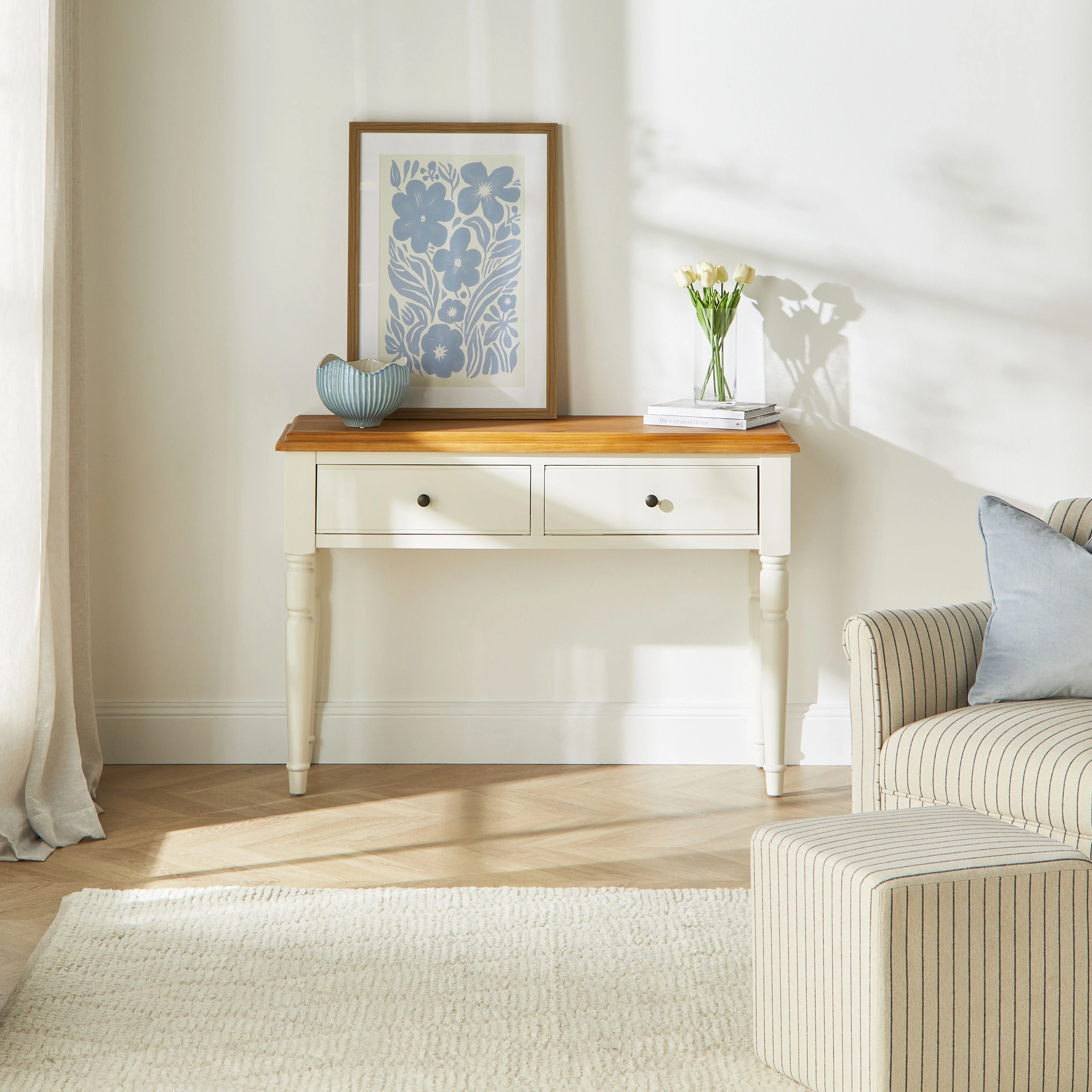 Clover 2 Drawer Console Table - Image 7