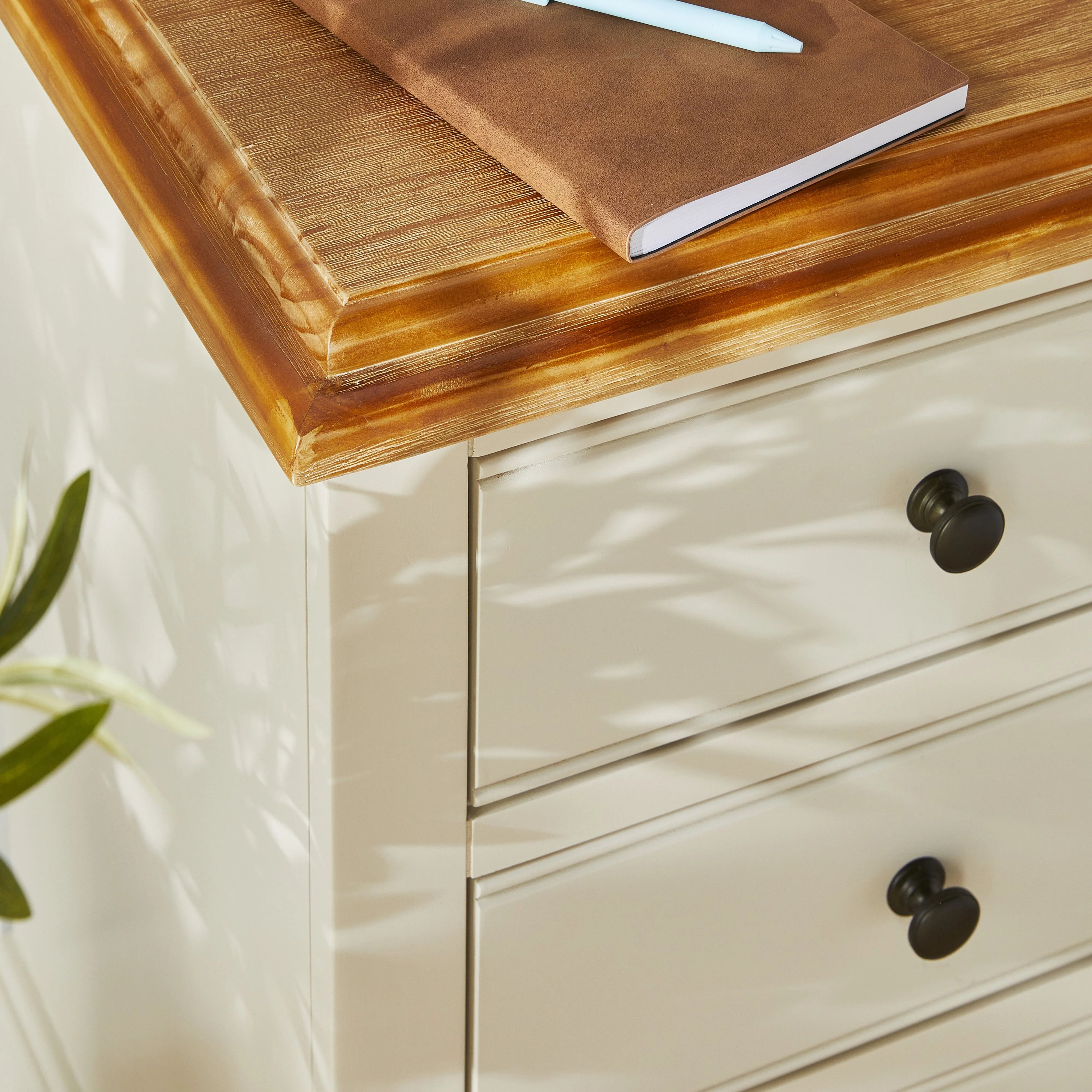 Clover 3 Drawer Bedside Table - Image 11