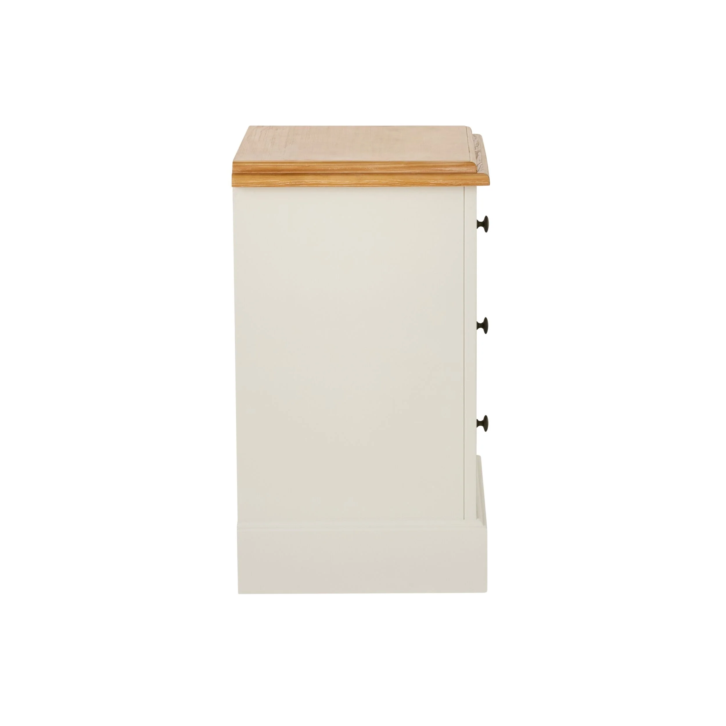 Clover 3 Drawer Bedside Table - Image 4