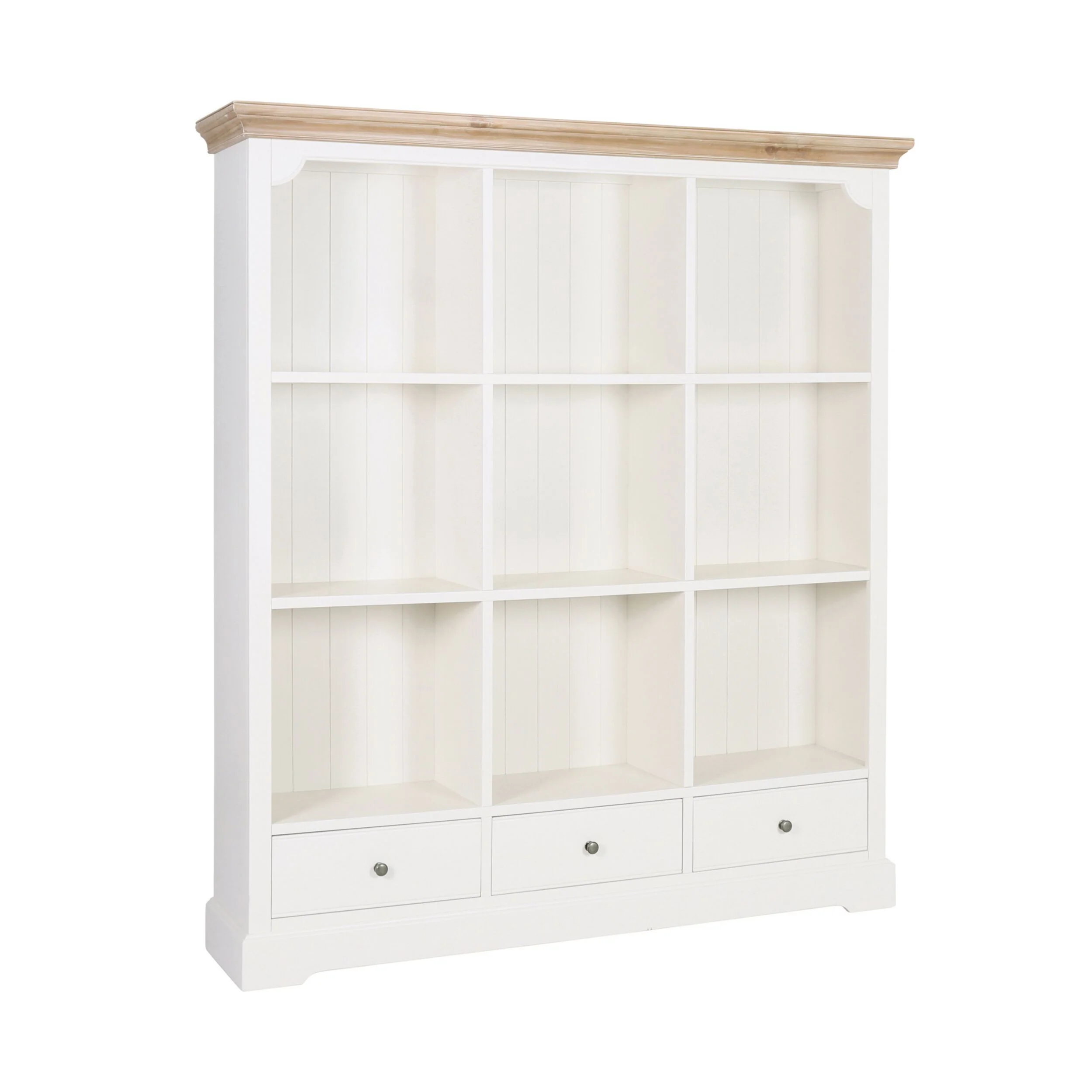 Clover 3 Drawer Library Shelving Unit - Image 4