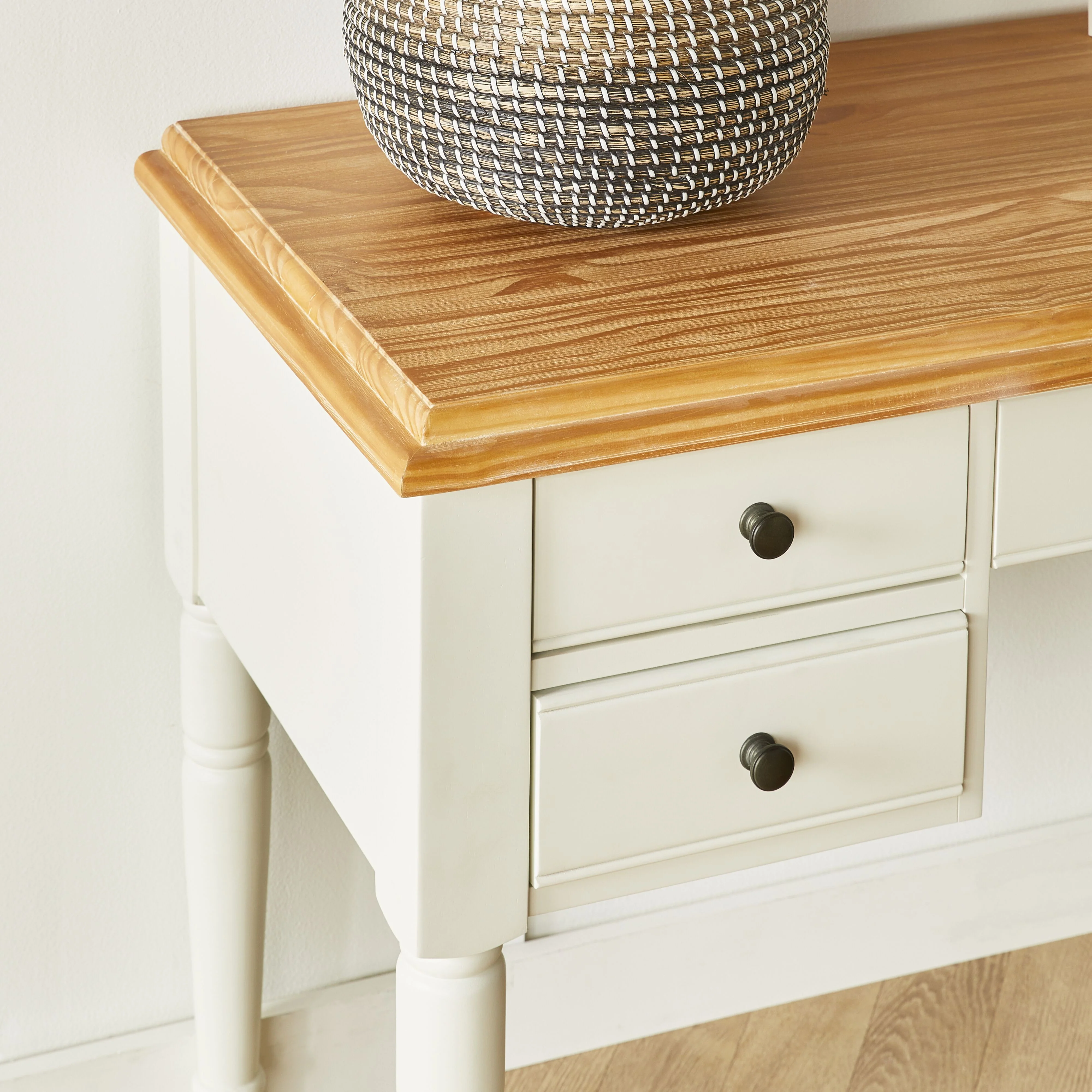 Clover 4 Drawer Desk - Image 10