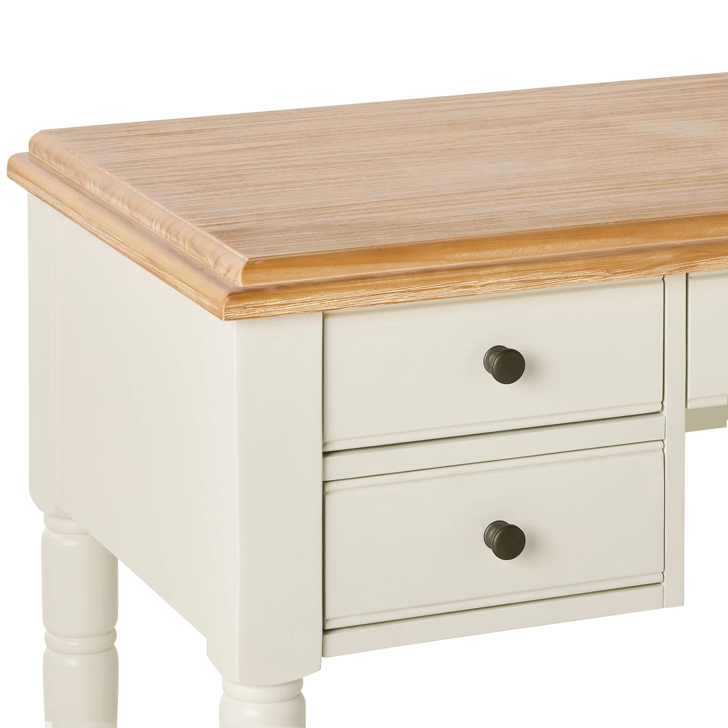 Clover 4 Drawer Desk - Image 6