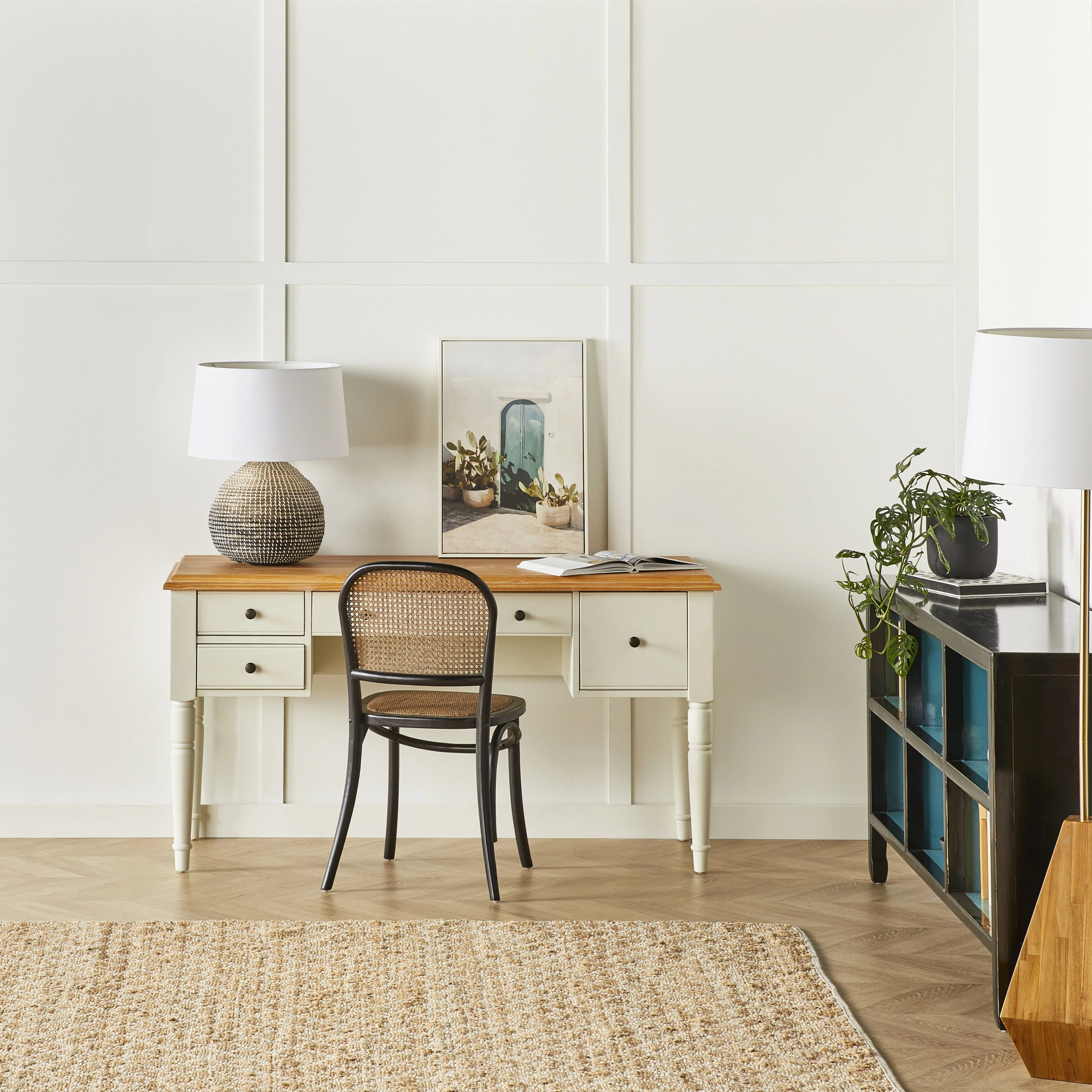 Clover 4 Drawer Desk - Image 8