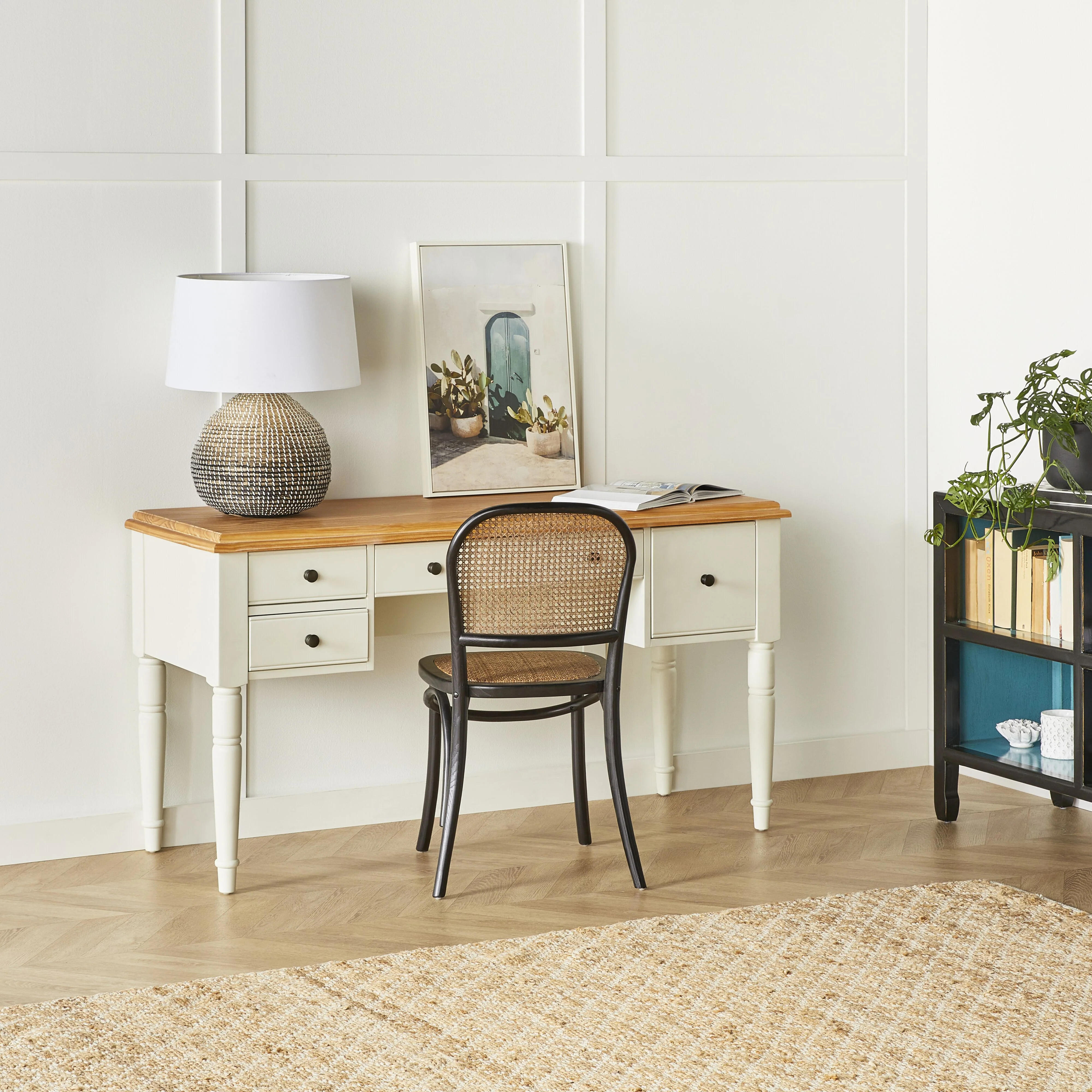 Clover 4 Drawer Desk - Image 9