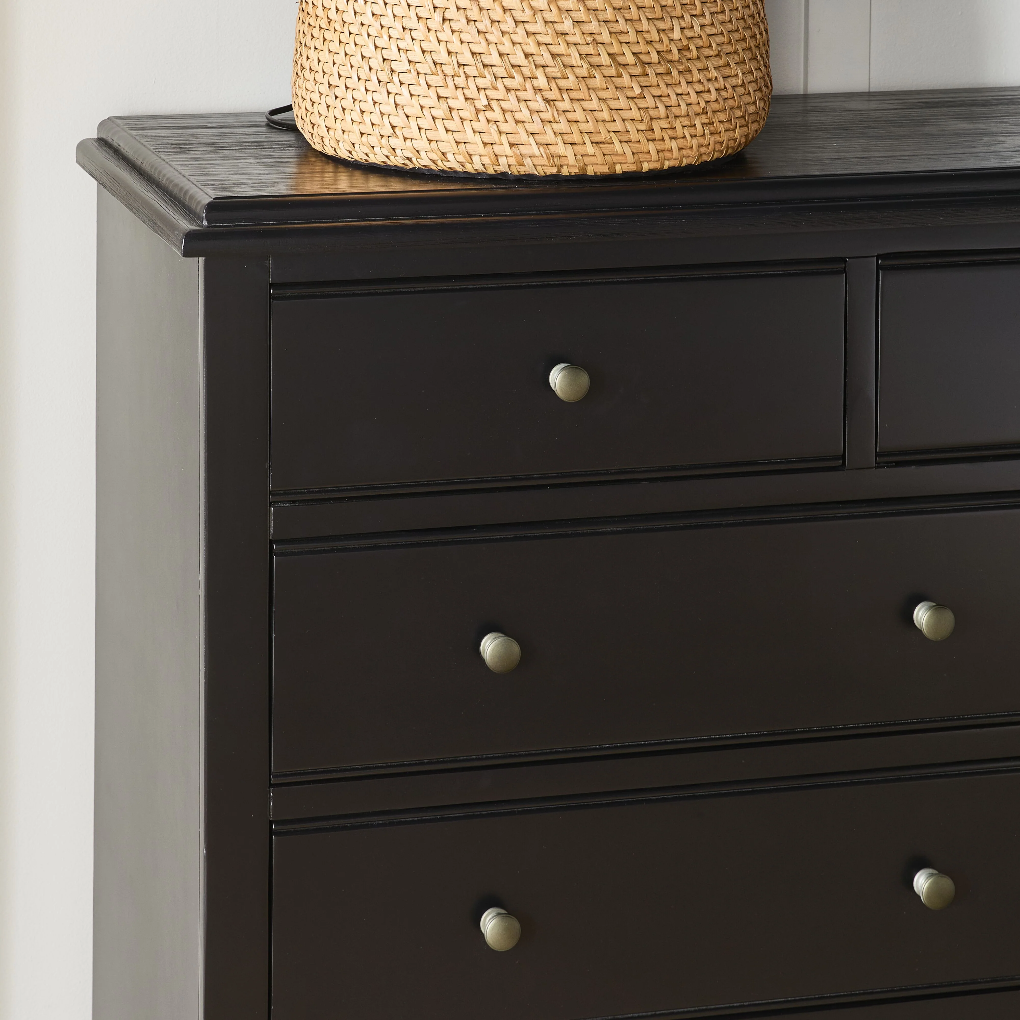 Clover 9 Drawer Chest Black - Image 9